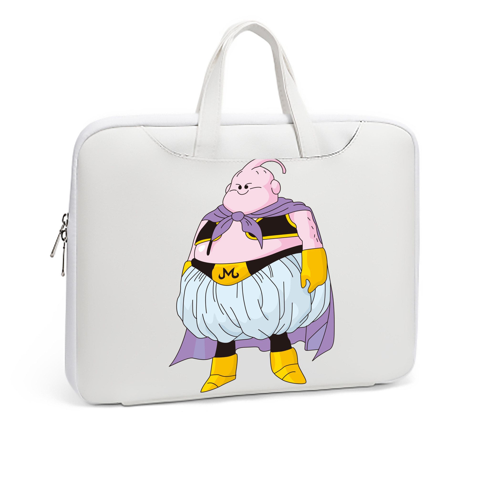（画像用） ドラゴンボール 魔人ブウ DRAGON BALL Majin Buu レザーラップトップバッグ　ノートパソコンケース