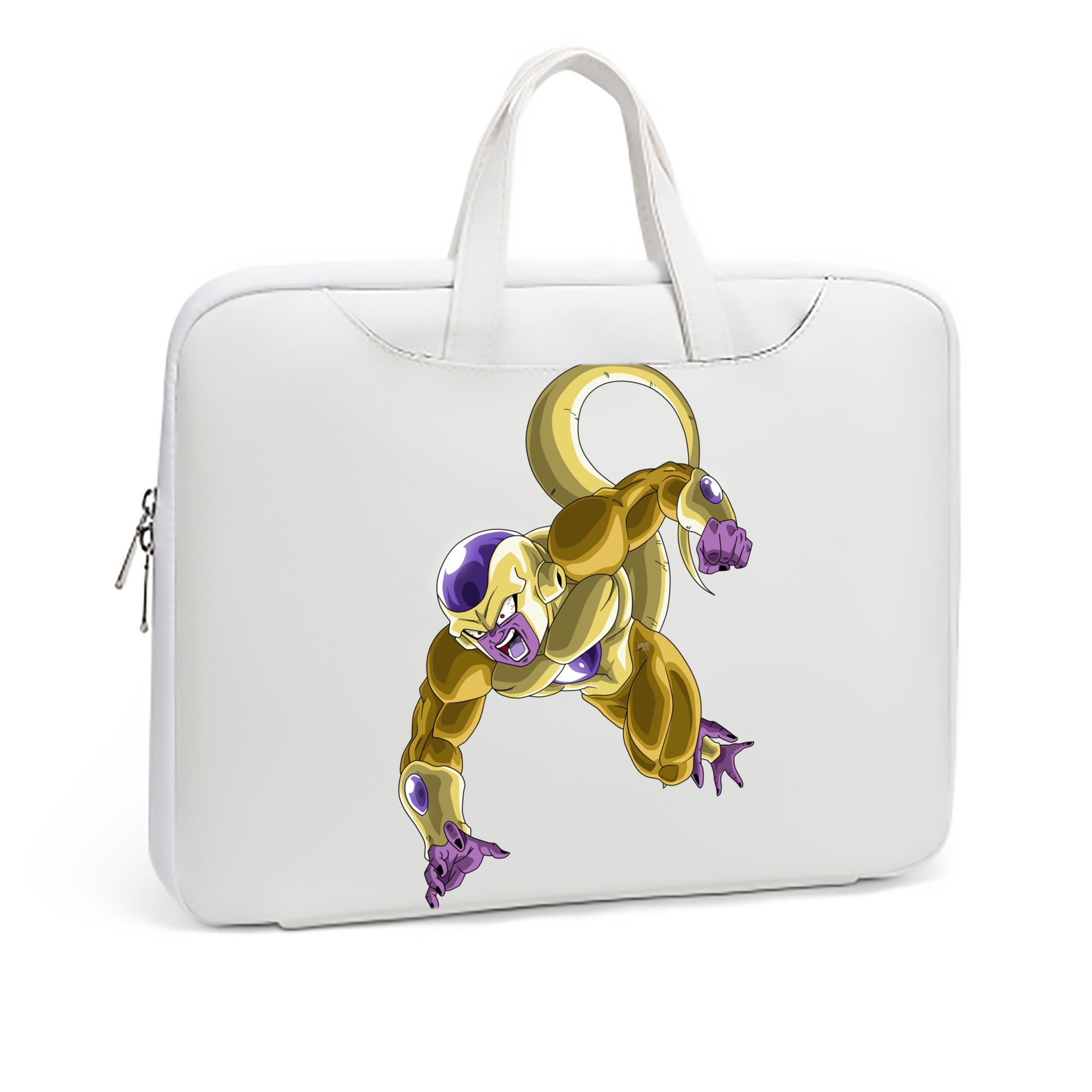 （画像用） ドラゴンボール フリーザ DRAGON BALL Frieza レザーラップトップバッグ　ノートパソコンケース