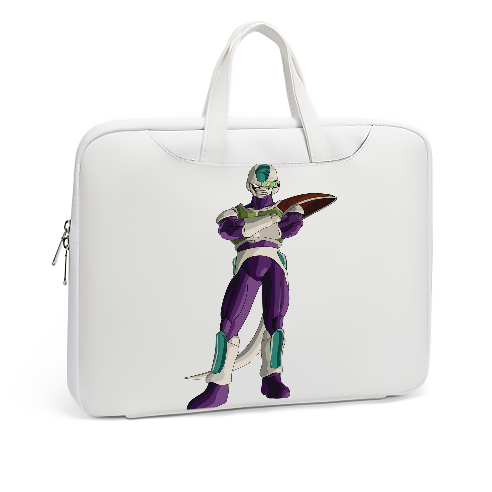（画像用） ドラゴンボール フリーザ DRAGON BALL Frieza レザーラップトップバッグ　ノートパソコンケース