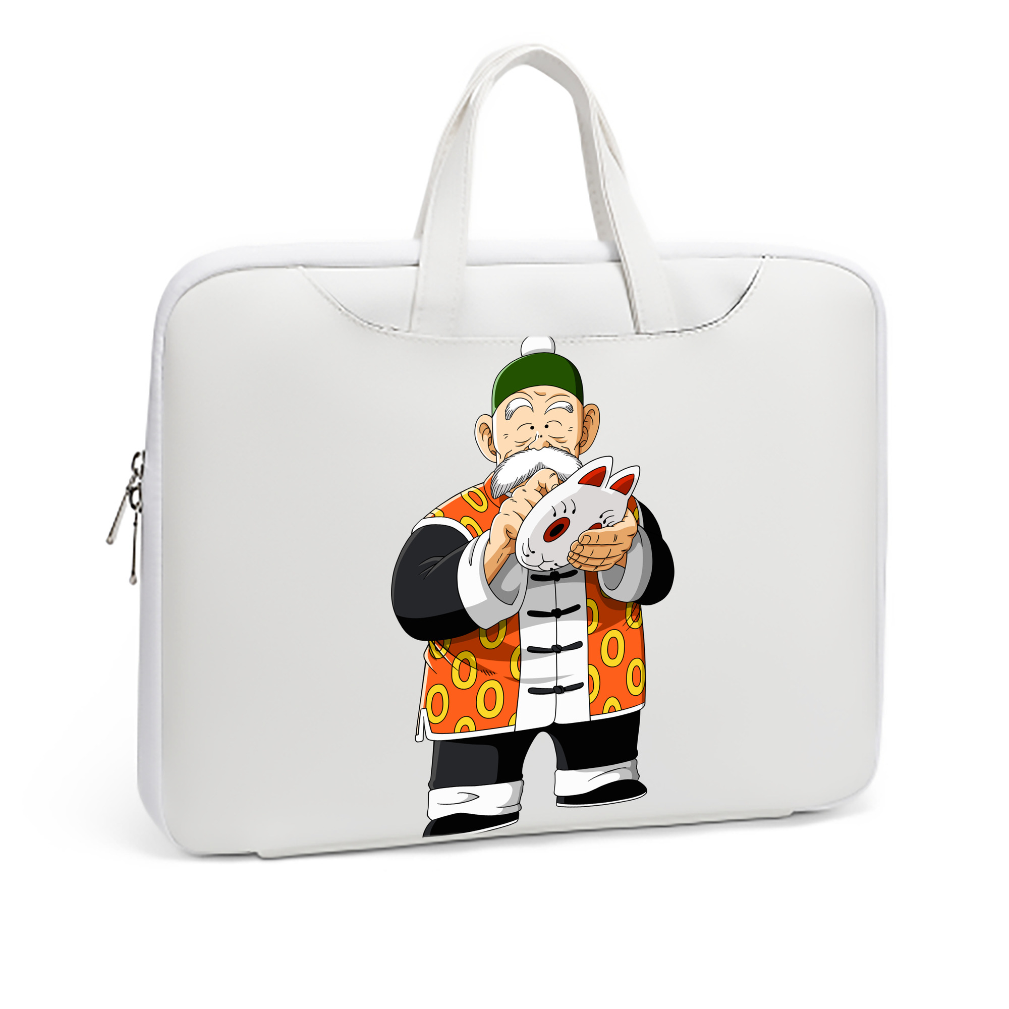 （画像用） ドラゴンボール 亀仙人（かめせんにん） DRAGON BALL Master Roshi Kame Sennin レザーラップトップバッグ　ノートパソコンケース