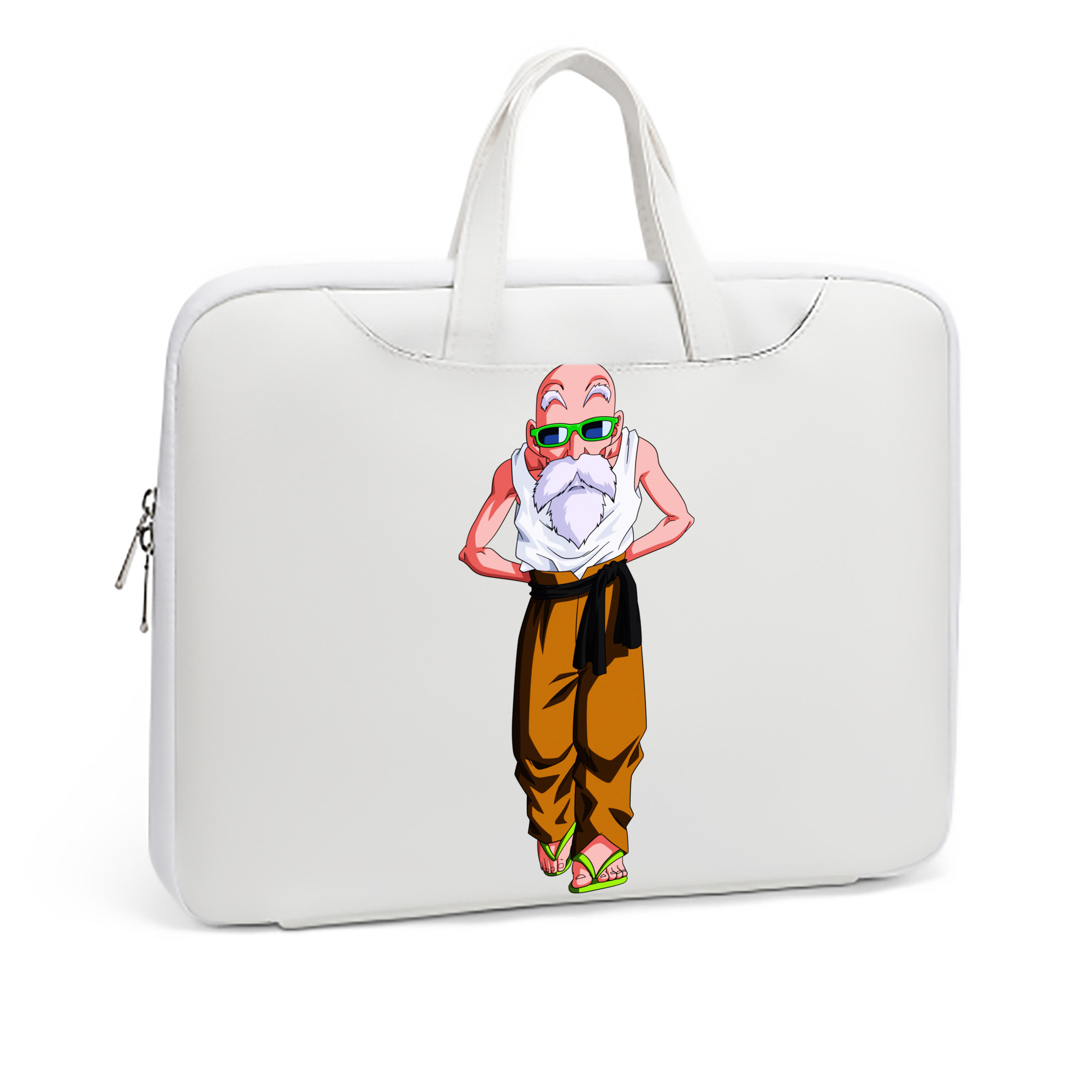 （画像用） ドラゴンボール 亀仙人（かめせんにん） DRAGON BALL Master Roshi Kame Sennin レザーラップトップバッグ　ノートパソコンケース