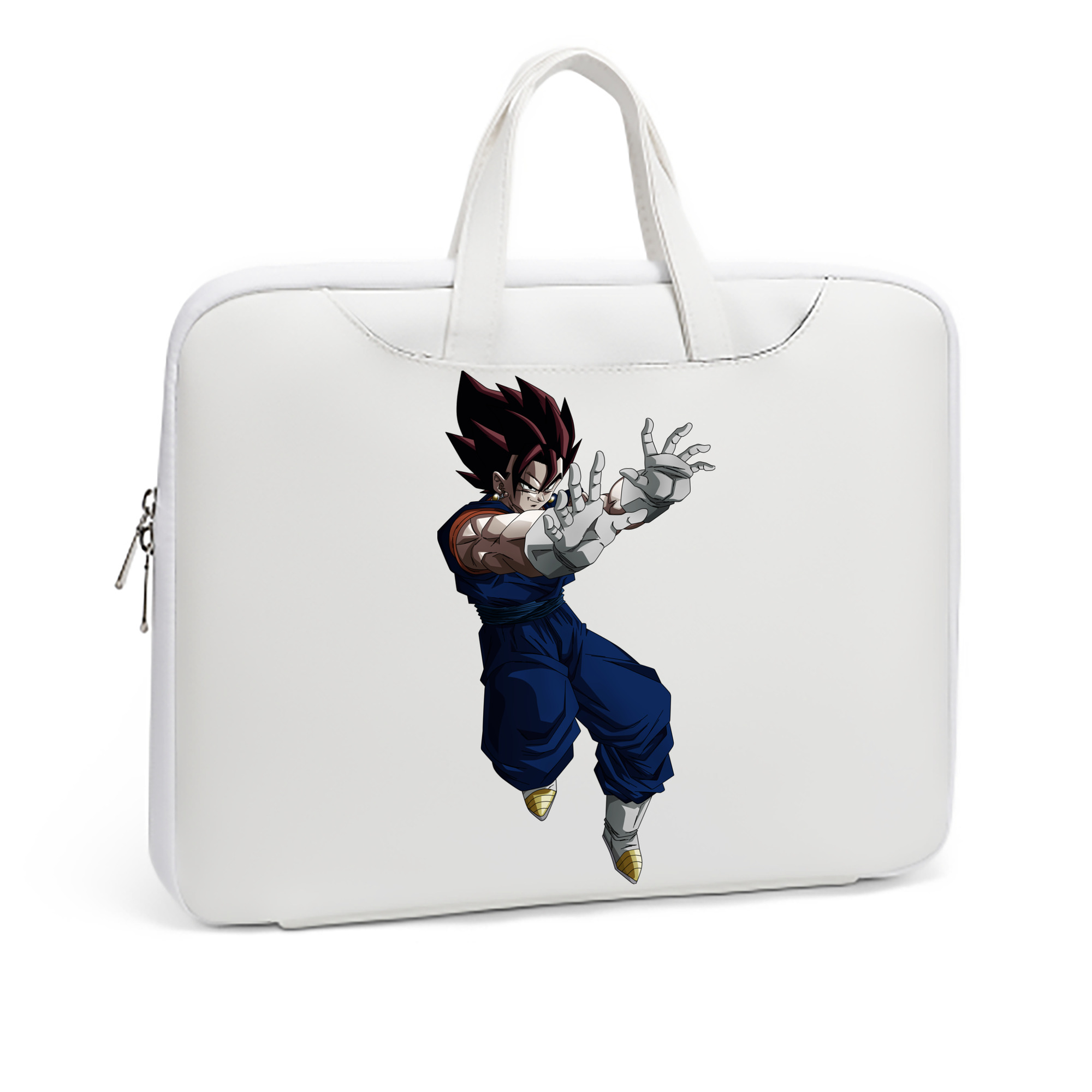 （画像用） ドラゴンボール ベジット DRAGON BALL Vegetto レザーラップトップバッグ　ノートパソコンケース