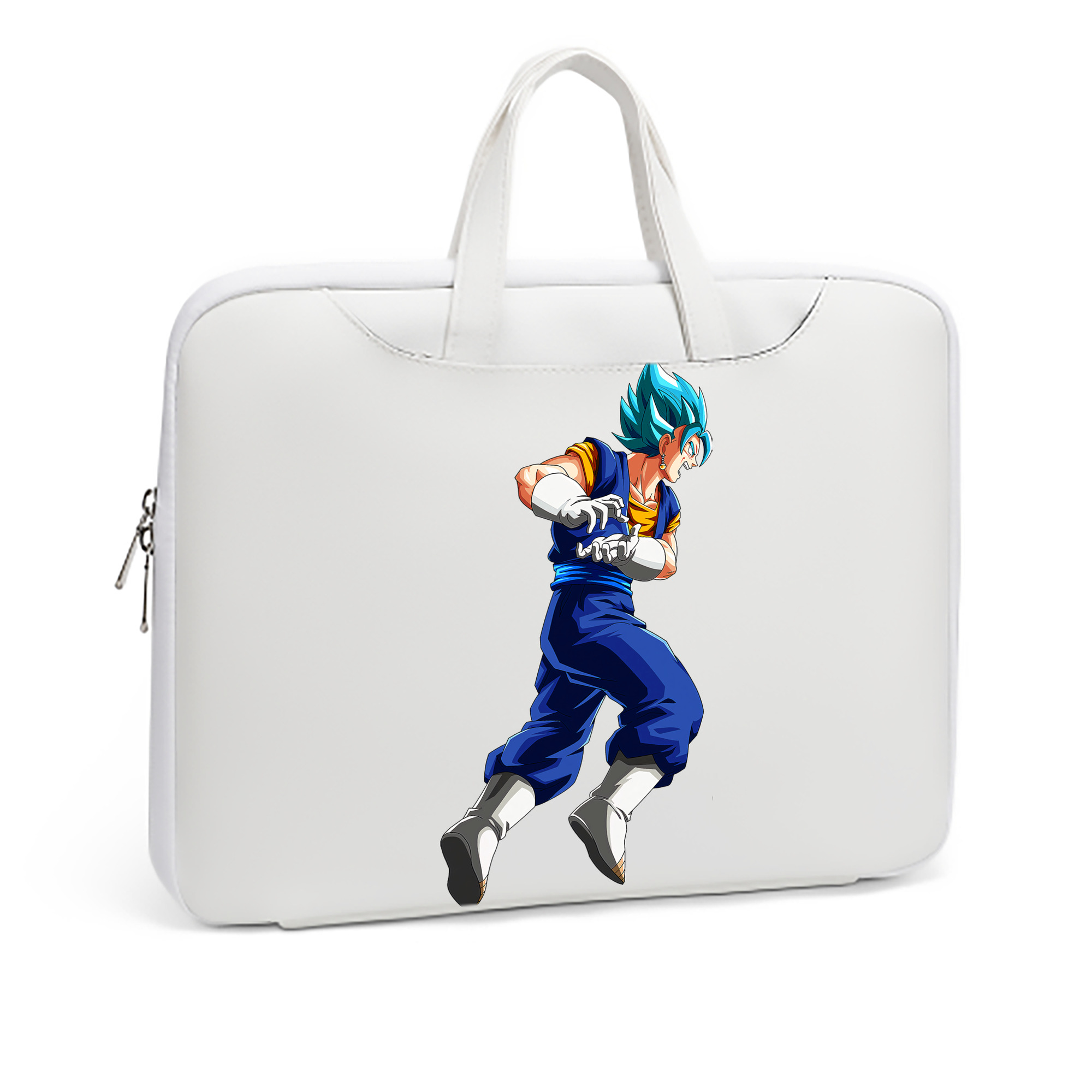 （画像用） ドラゴンボール ベジット DRAGON BALL Vegetto レザーラップトップバッグ　ノートパソコンケース