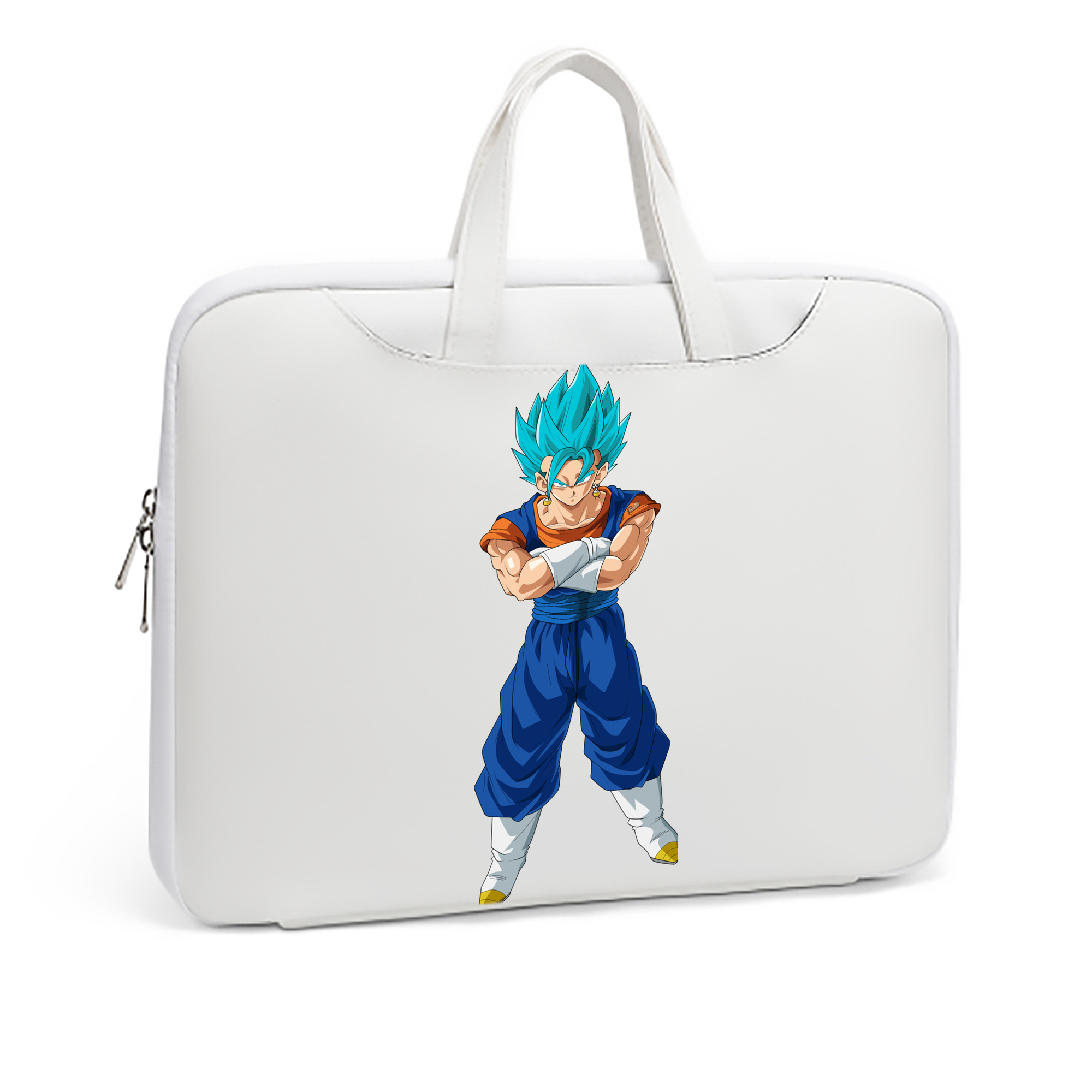 （画像用） ドラゴンボール ベジット DRAGON BALL Vegetto レザーラップトップバッグ　ノートパソコンケース