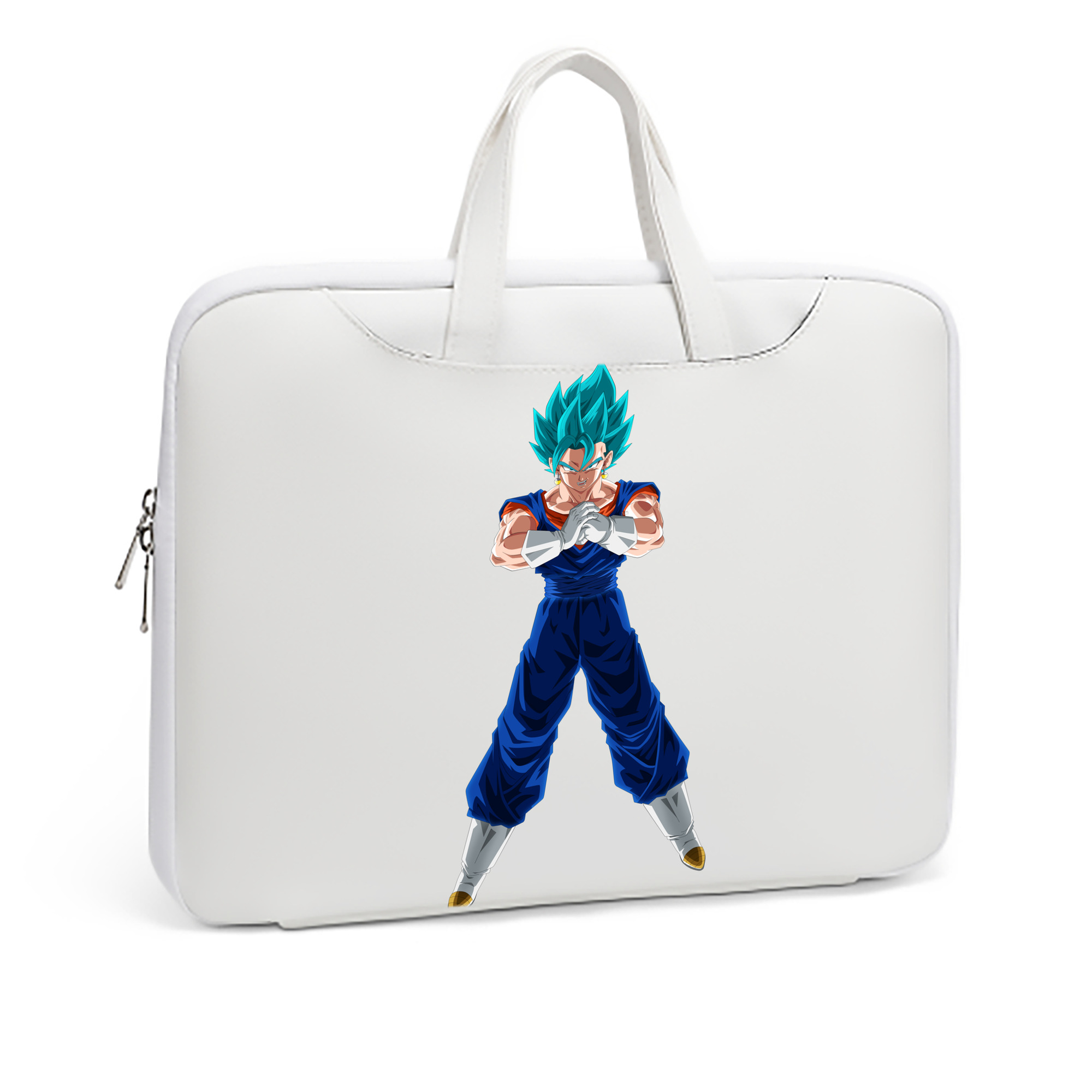 （画像用） ドラゴンボール ベジット DRAGON BALL Vegetto レザーラップトップバッグ　ノートパソコンケース