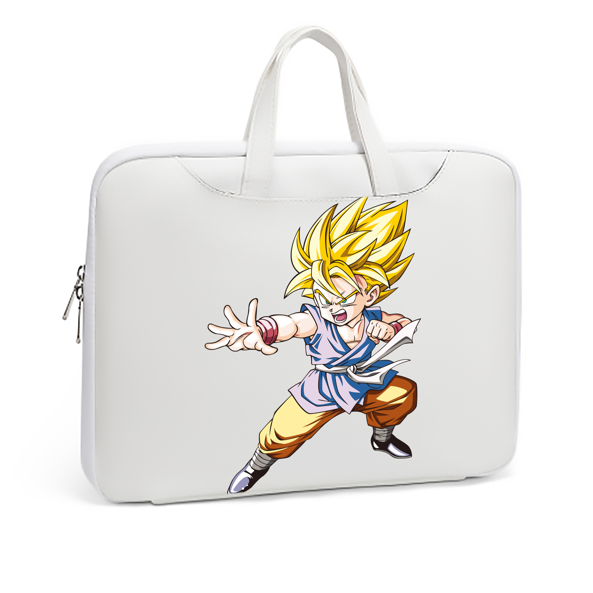 （画像用） ドラゴンボール ベジット DRAGON BALL Vegetto レザーラップトップバッグ　ノートパソコンケース