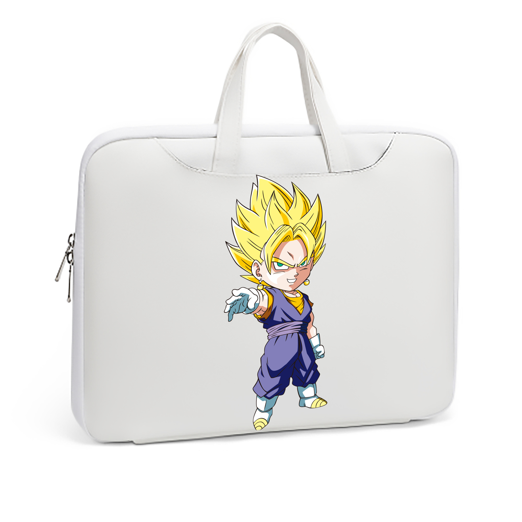 （画像用） ドラゴンボール ベジット DRAGON BALL Vegetto レザーラップトップバッグ　ノートパソコンケース