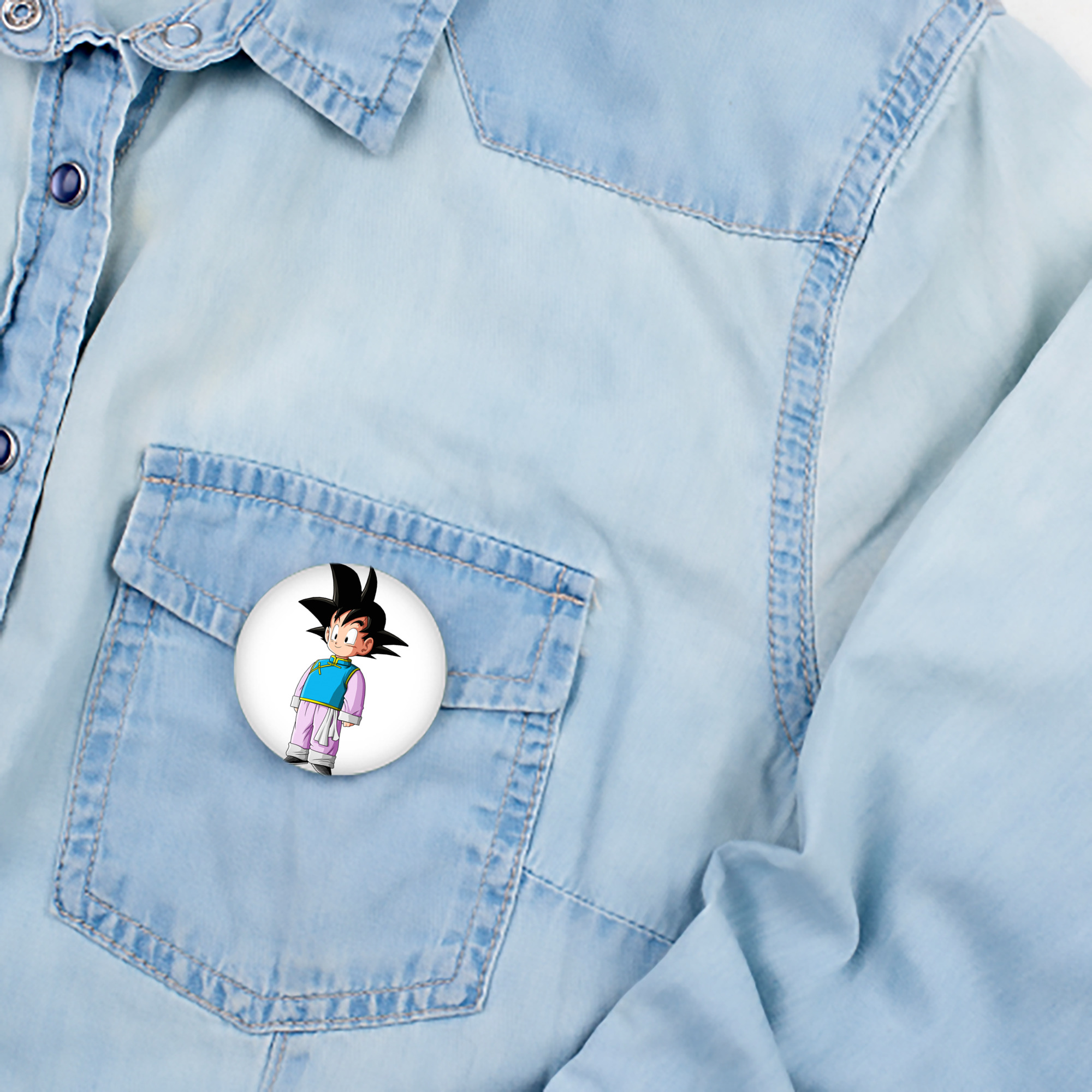 ドラゴンボール 孫悟空（そん ごくう）Son Goku カカロット DRAGON BALL Kakarotto 6cm 缶バッジ 複数セット