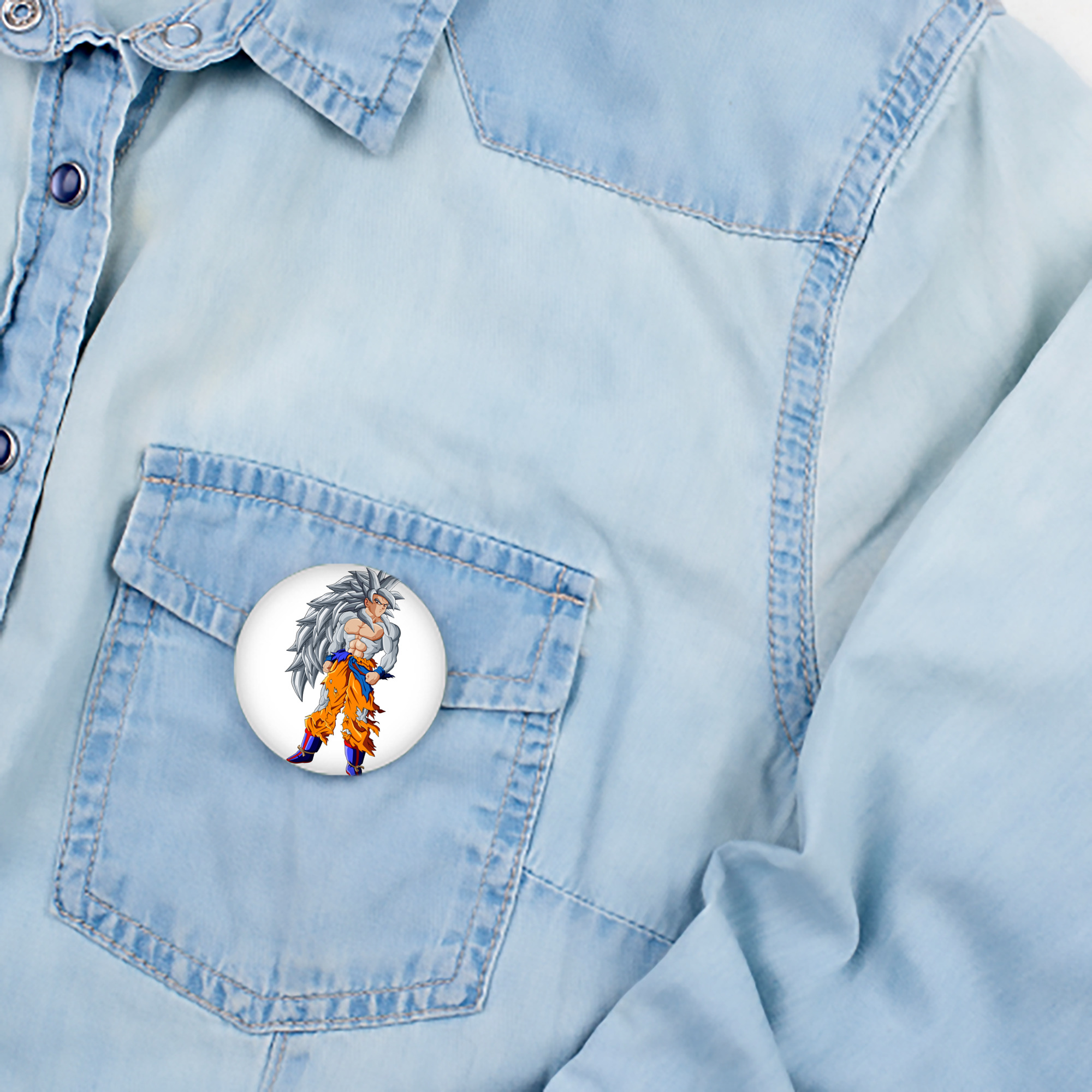 ドラゴンボール 孫悟空（そん ごくう）Son Goku カカロット DRAGON BALL Kakarotto 6cm 缶バッジ 複数セット