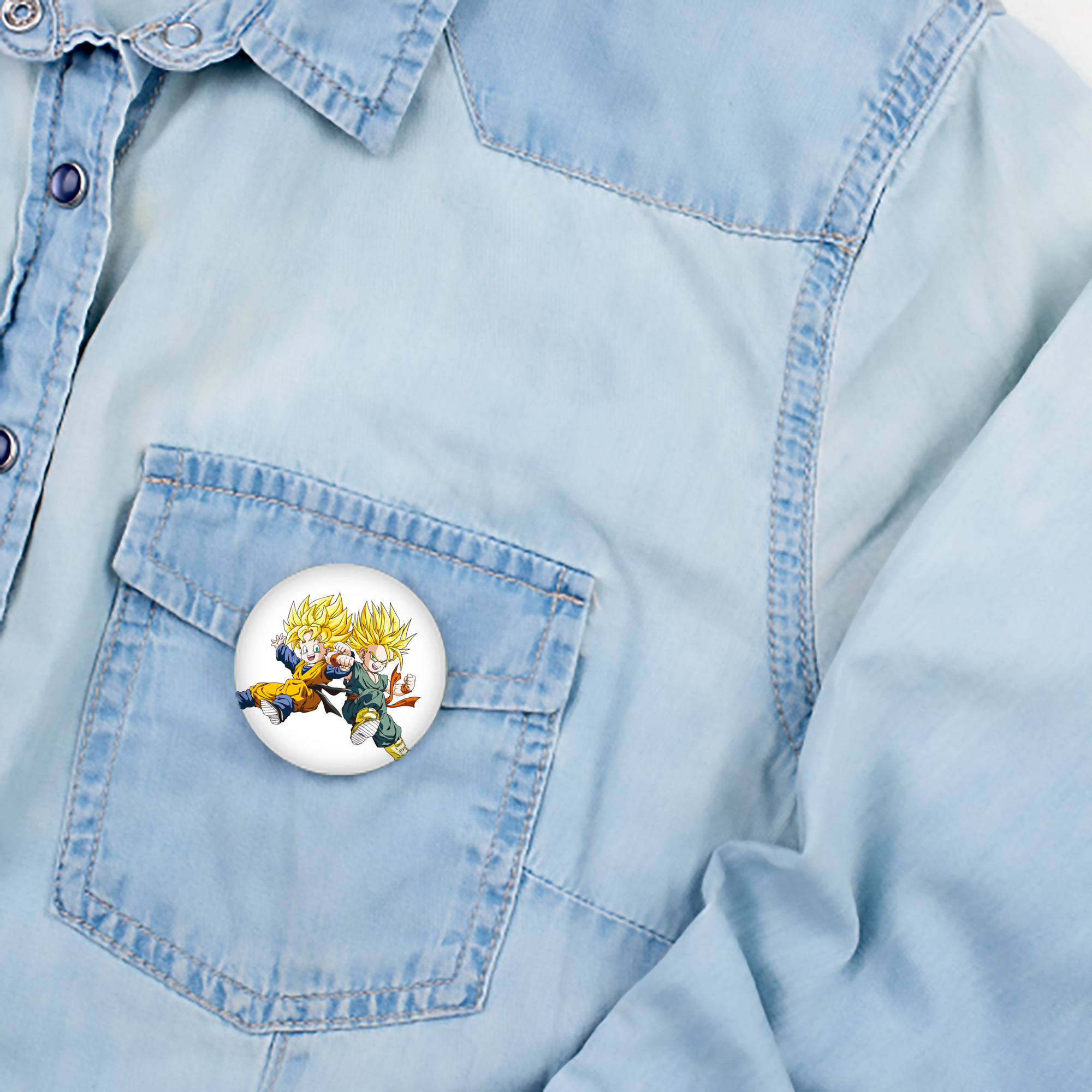 ドラゴンボール 孫悟空（そん ごくう）Son Goku カカロット DRAGON BALL Kakarotto 6cm 缶バッジ 複数セット