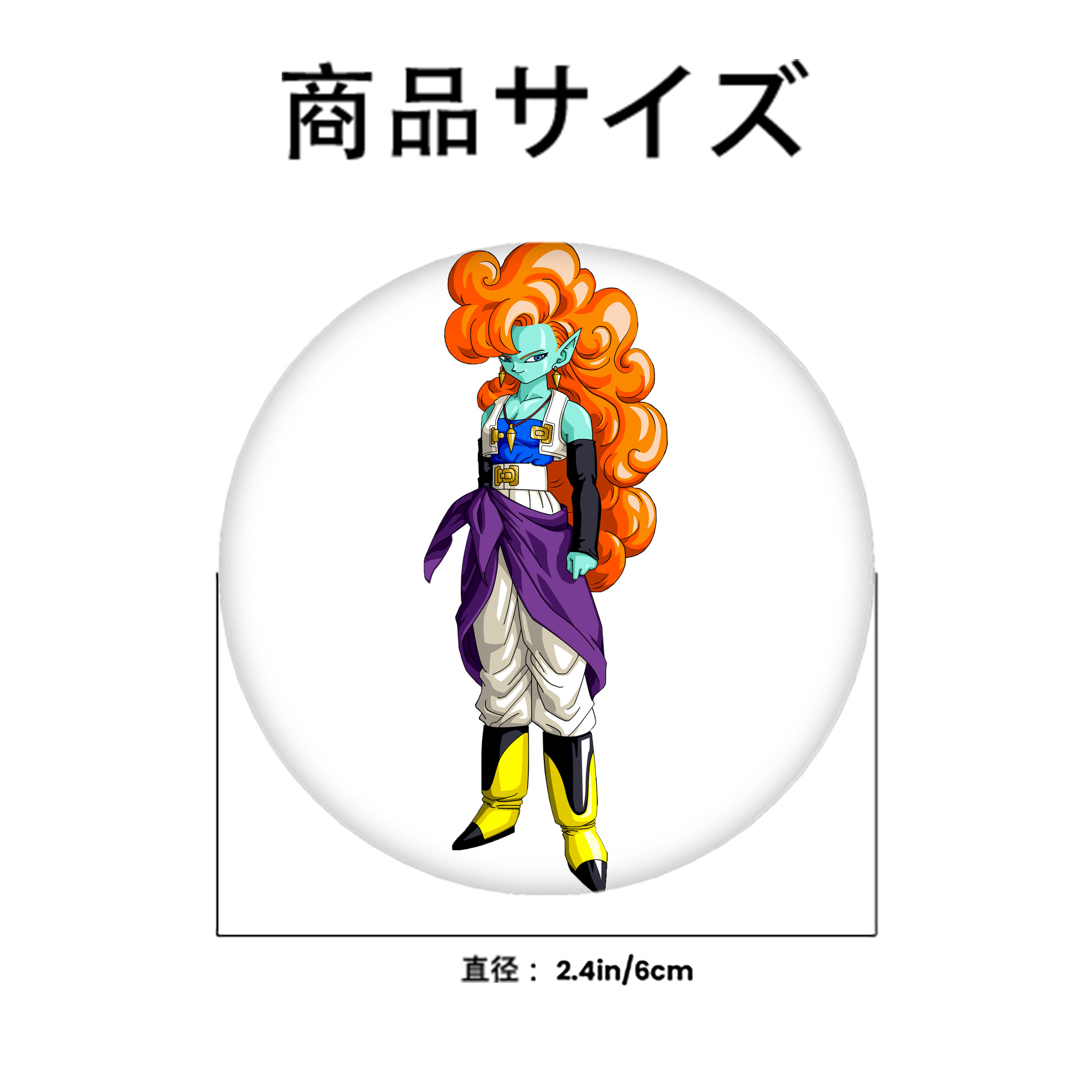 ドラゴンボール DRAGON BALL 6cm 缶バッジ 複数セット