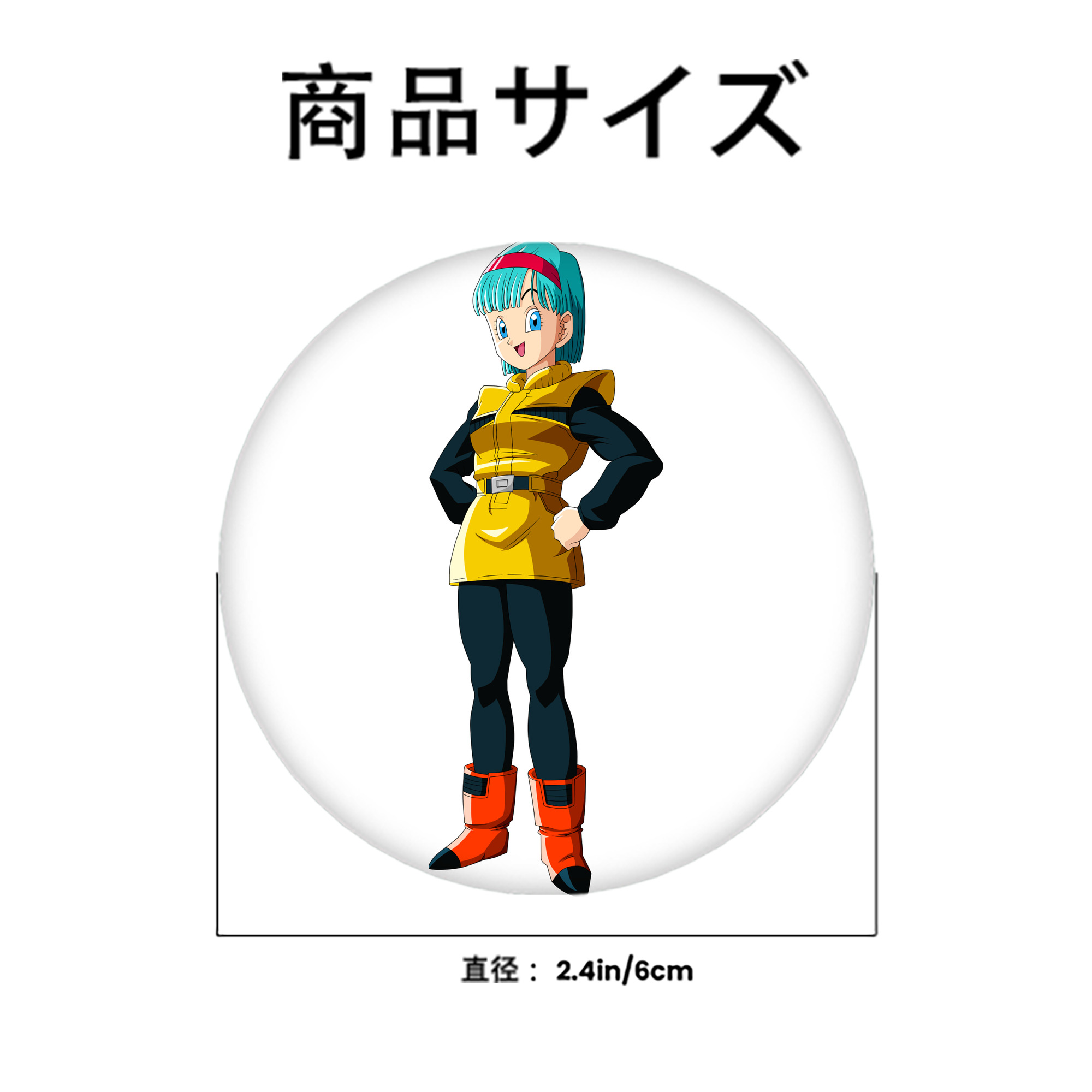 ドラゴンボール DRAGON BALL 6cm 缶バッジ 複数セット