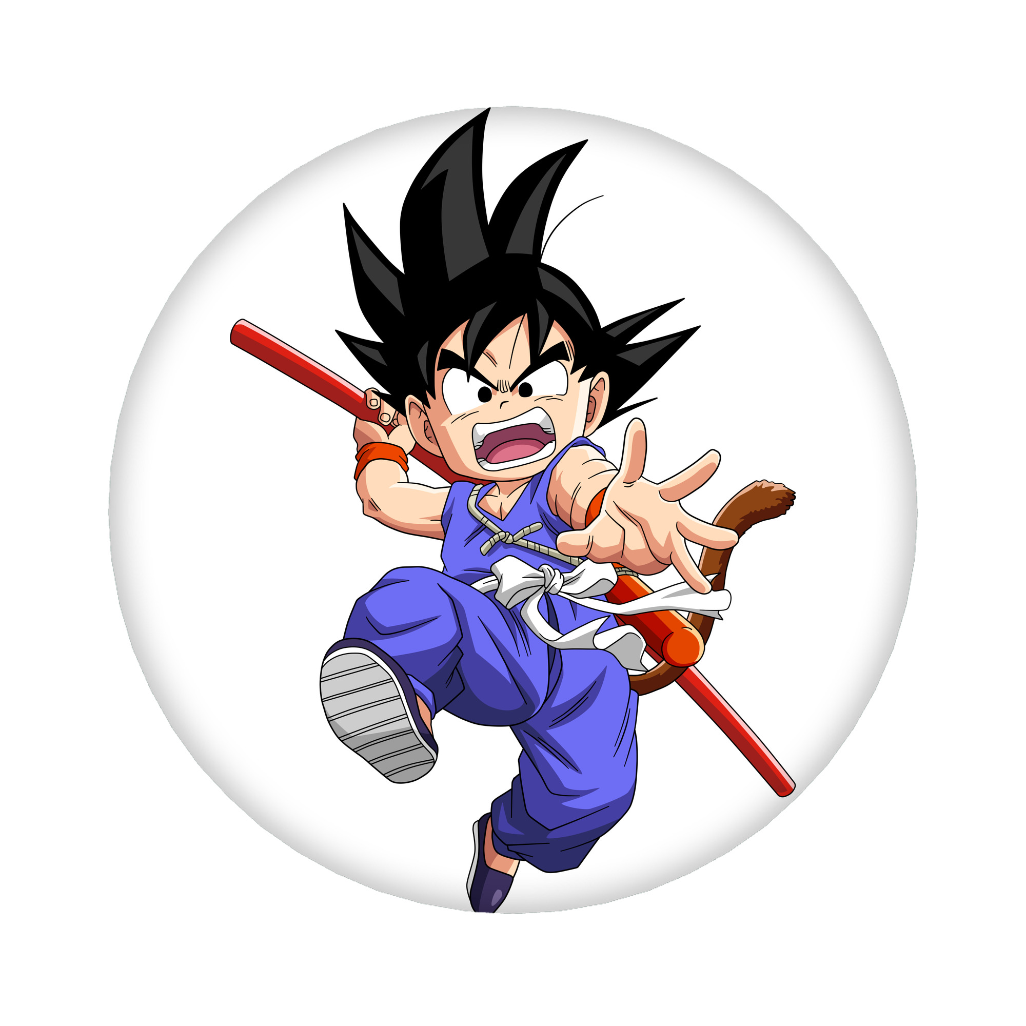 （画像用） ドラゴンボール 孫悟空（そん ごくう）Son Goku カカロット DRAGON BALL Kakarotto 6cm 缶バッジ 複数セット