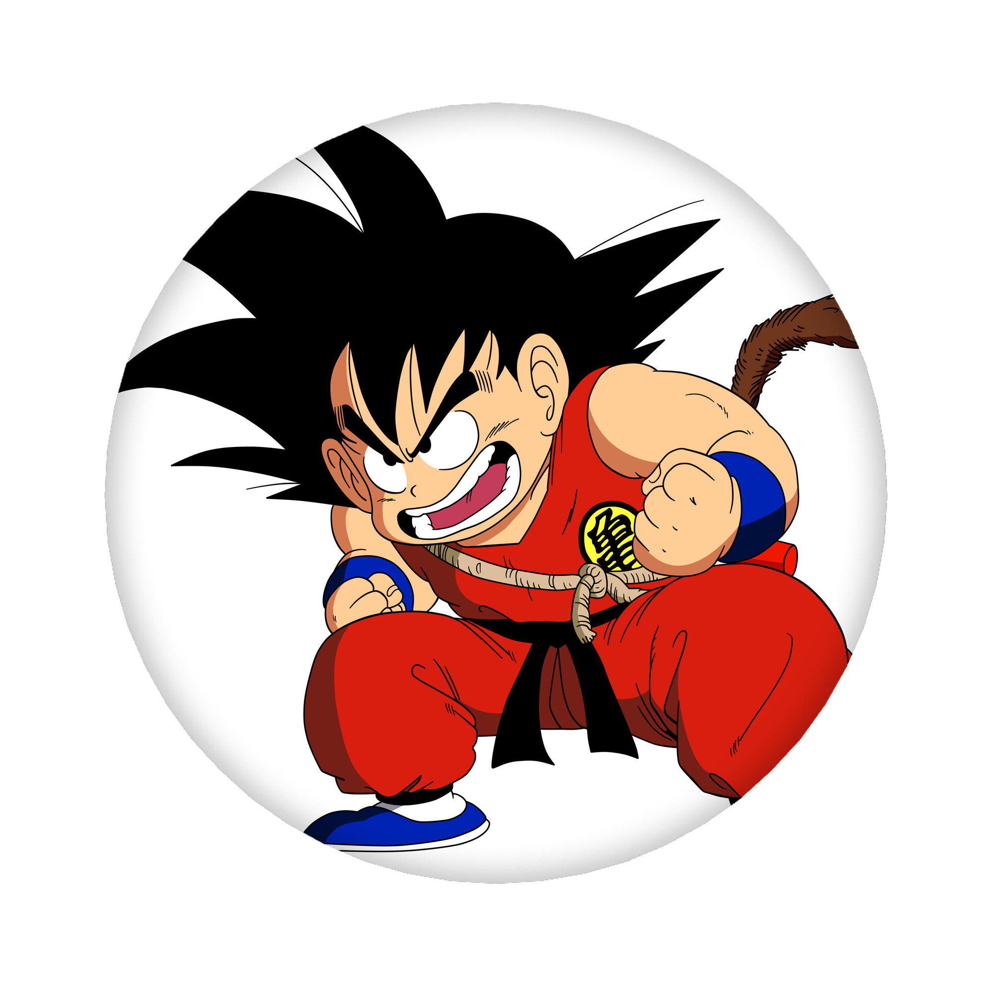 （画像用） ドラゴンボール 孫悟空（そん ごくう）Son Goku カカロット DRAGON BALL Kakarotto 6cm 缶バッジ 複数セット