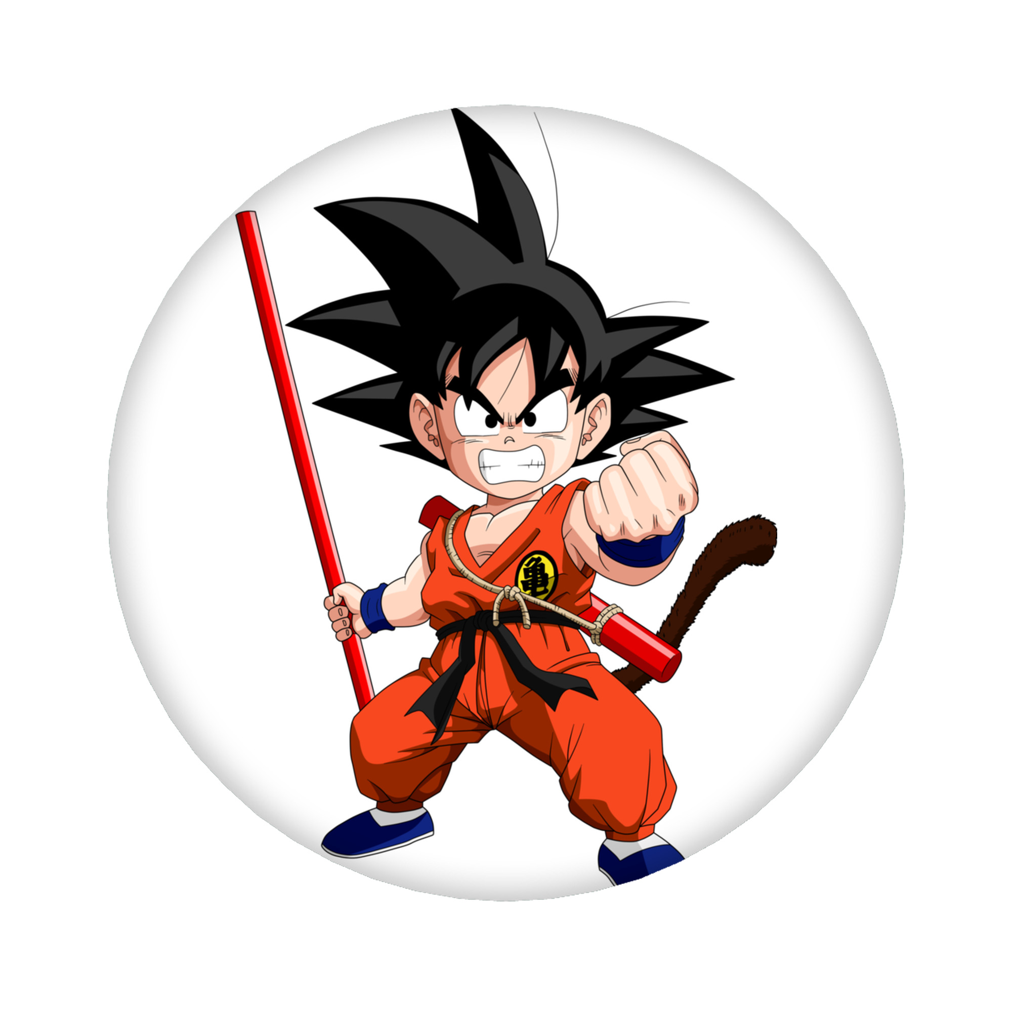 （画像用） ドラゴンボール 孫悟空（そん ごくう）Son Goku カカロット DRAGON BALL Kakarotto 6cm 缶バッジ 複数セット