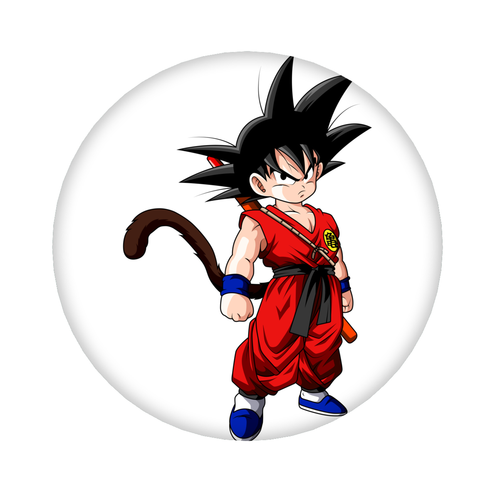 （画像用） ドラゴンボール 孫悟空（そん ごくう）Son Goku カカロット DRAGON BALL Kakarotto 6cm 缶バッジ 複数セット