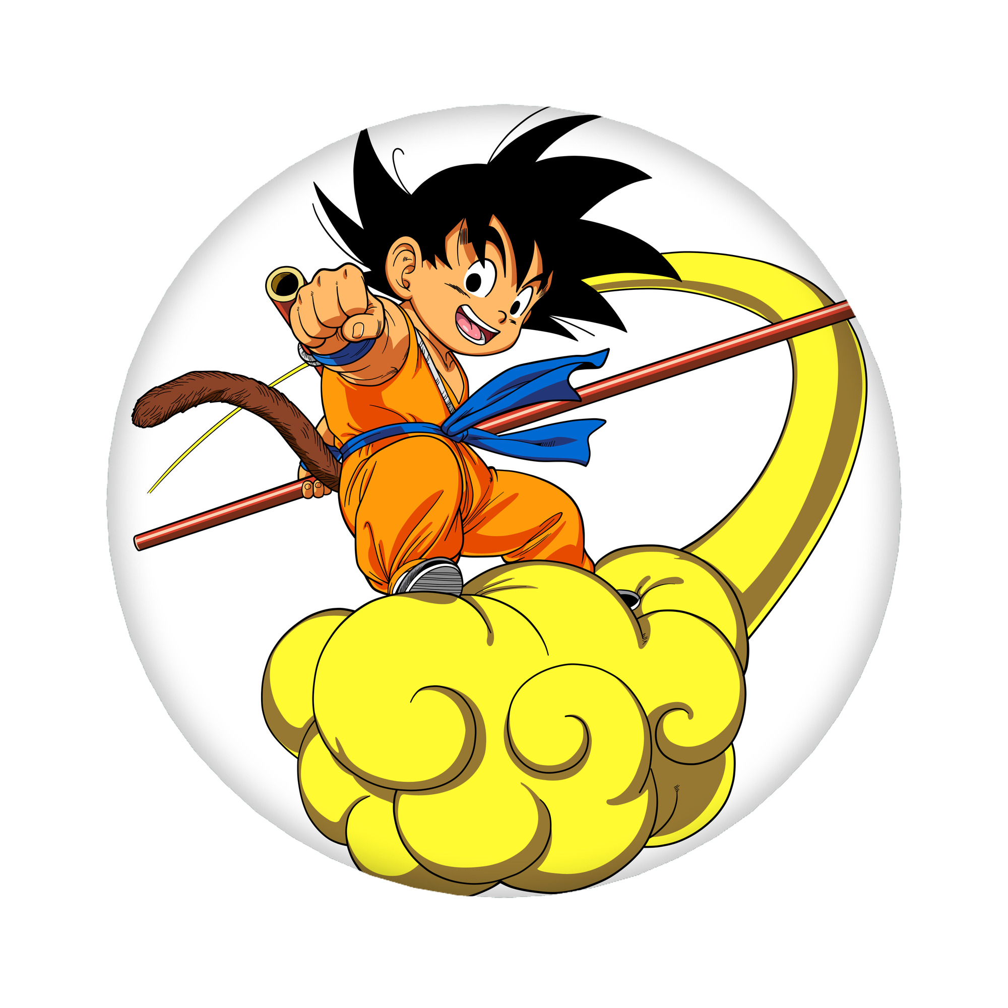 （画像用） ドラゴンボール 孫悟空（そん ごくう）Son Goku カカロット DRAGON BALL Kakarotto 6cm 缶バッジ 複数セット