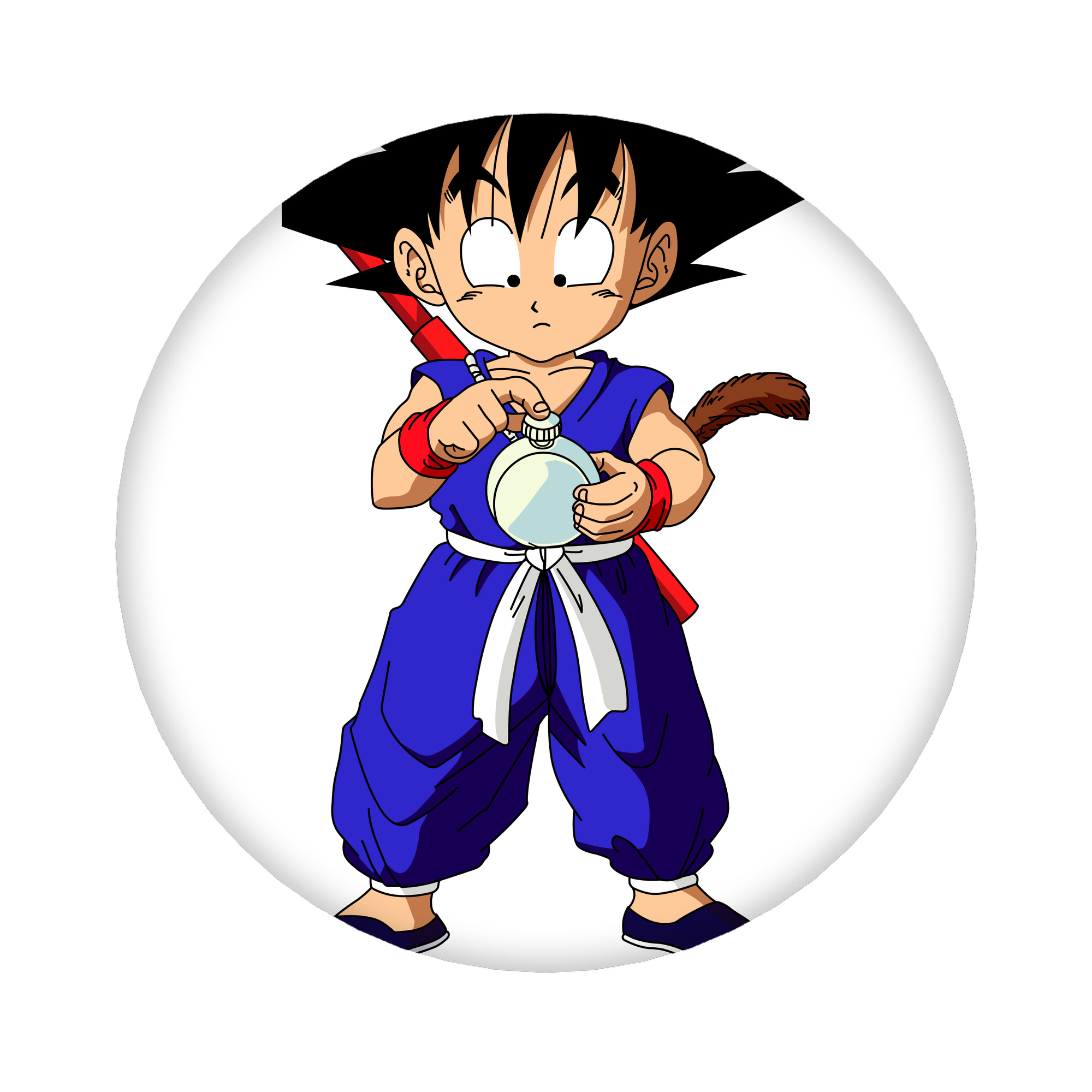 （画像用） ドラゴンボール 孫悟空（そん ごくう）Son Goku カカロット DRAGON BALL Kakarotto 6cm 缶バッジ 複数セット