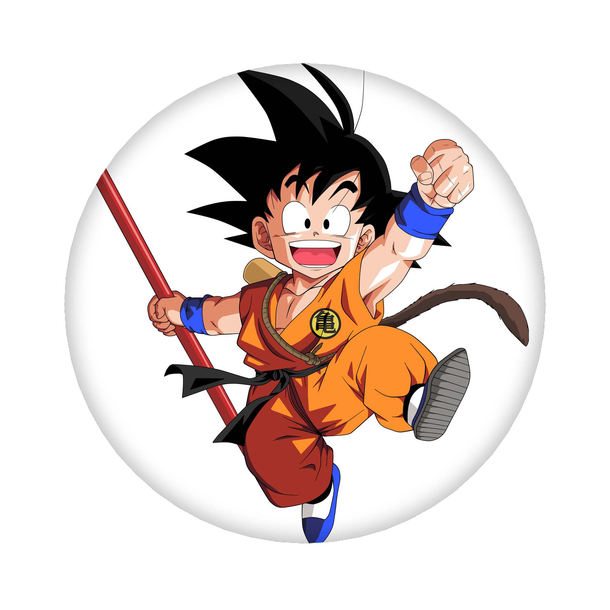 （画像用） ドラゴンボール 孫悟空（そん ごくう）Son Goku カカロット DRAGON BALL Kakarotto 6cm 缶バッジ 複数セット