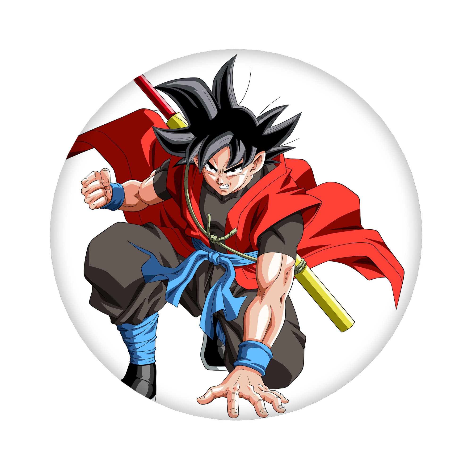 （画像用） ドラゴンボール 孫悟空（そん ごくう）Son Goku カカロット DRAGON BALL Kakarotto 6cm 缶バッジ 複数セット