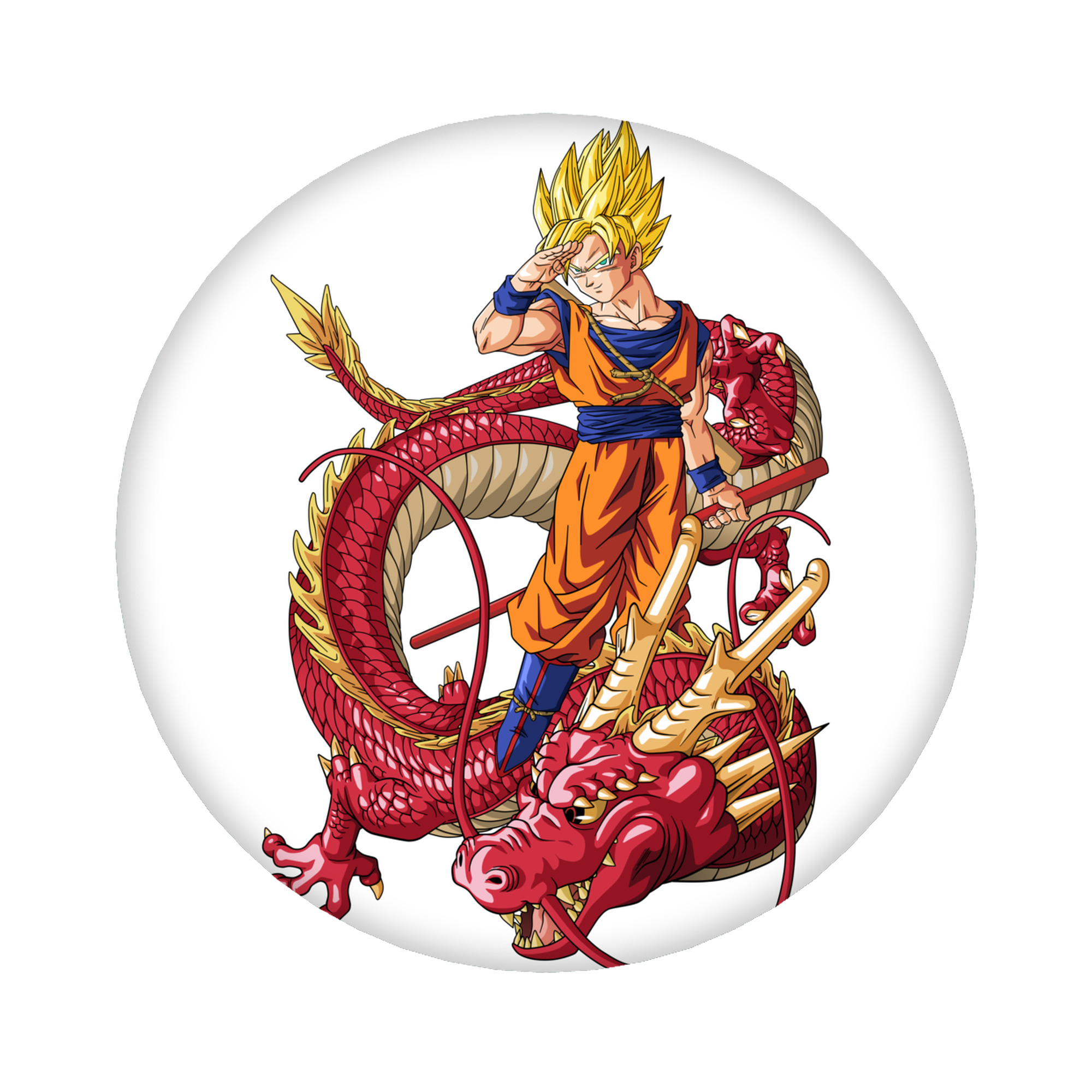 （画像用） ドラゴンボール 孫悟空（そん ごくう）Son Goku カカロット DRAGON BALL Kakarotto 6cm 缶バッジ 複数セット
