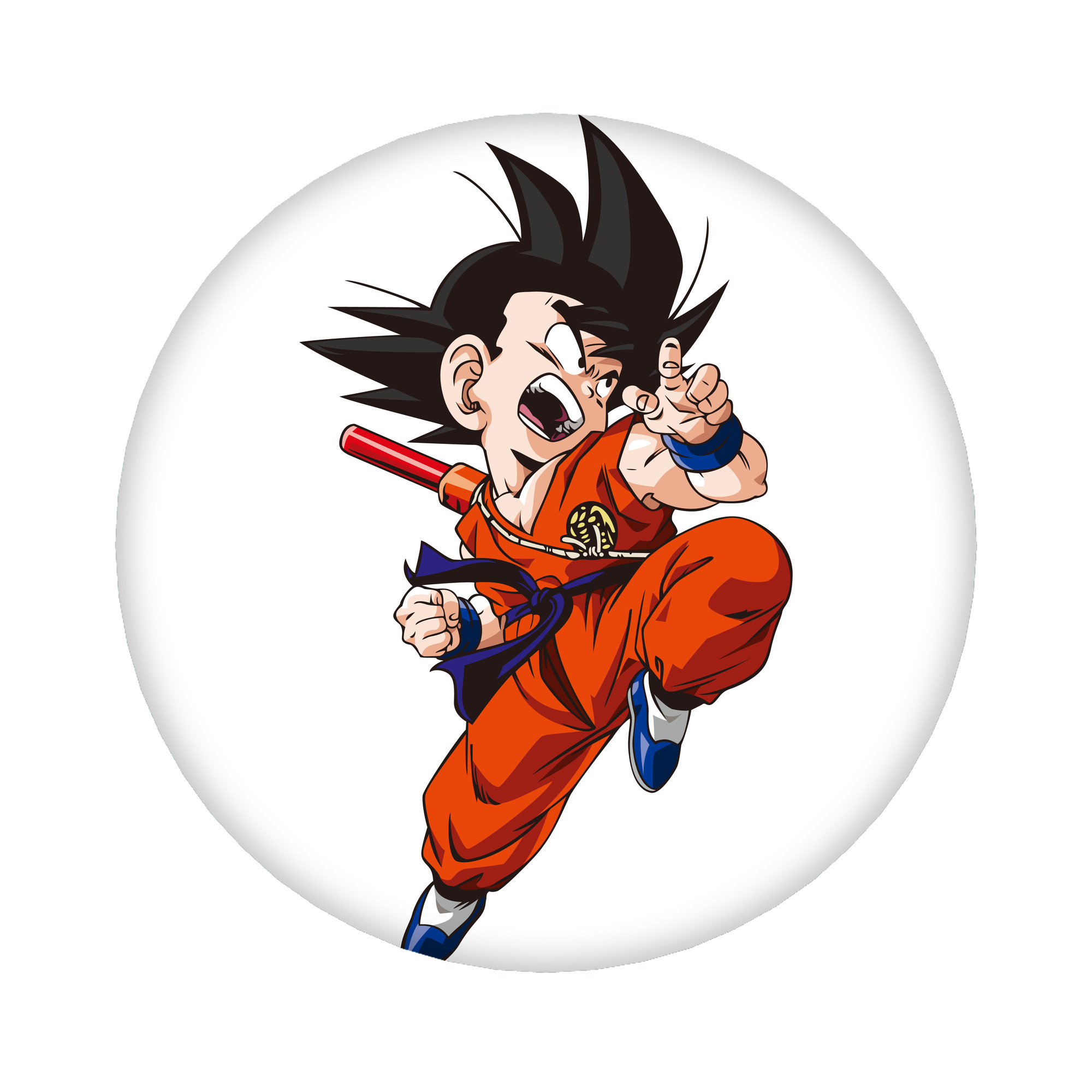 （画像用） ドラゴンボール 孫悟空（そん ごくう）Son Goku カカロット DRAGON BALL Kakarotto 6cm 缶バッジ 複数セット