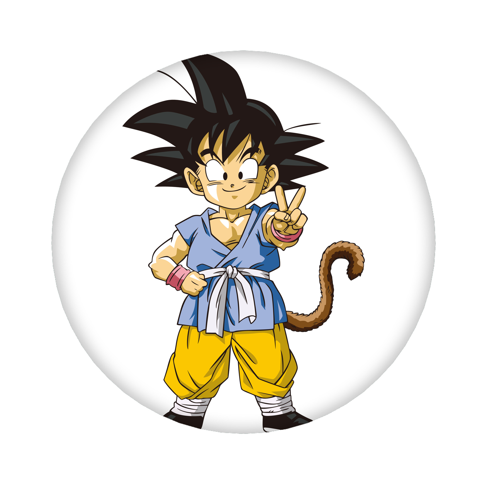 （画像用） ドラゴンボール 孫悟空（そん ごくう）Son Goku カカロット DRAGON BALL Kakarotto 6cm 缶バッジ 複数セット