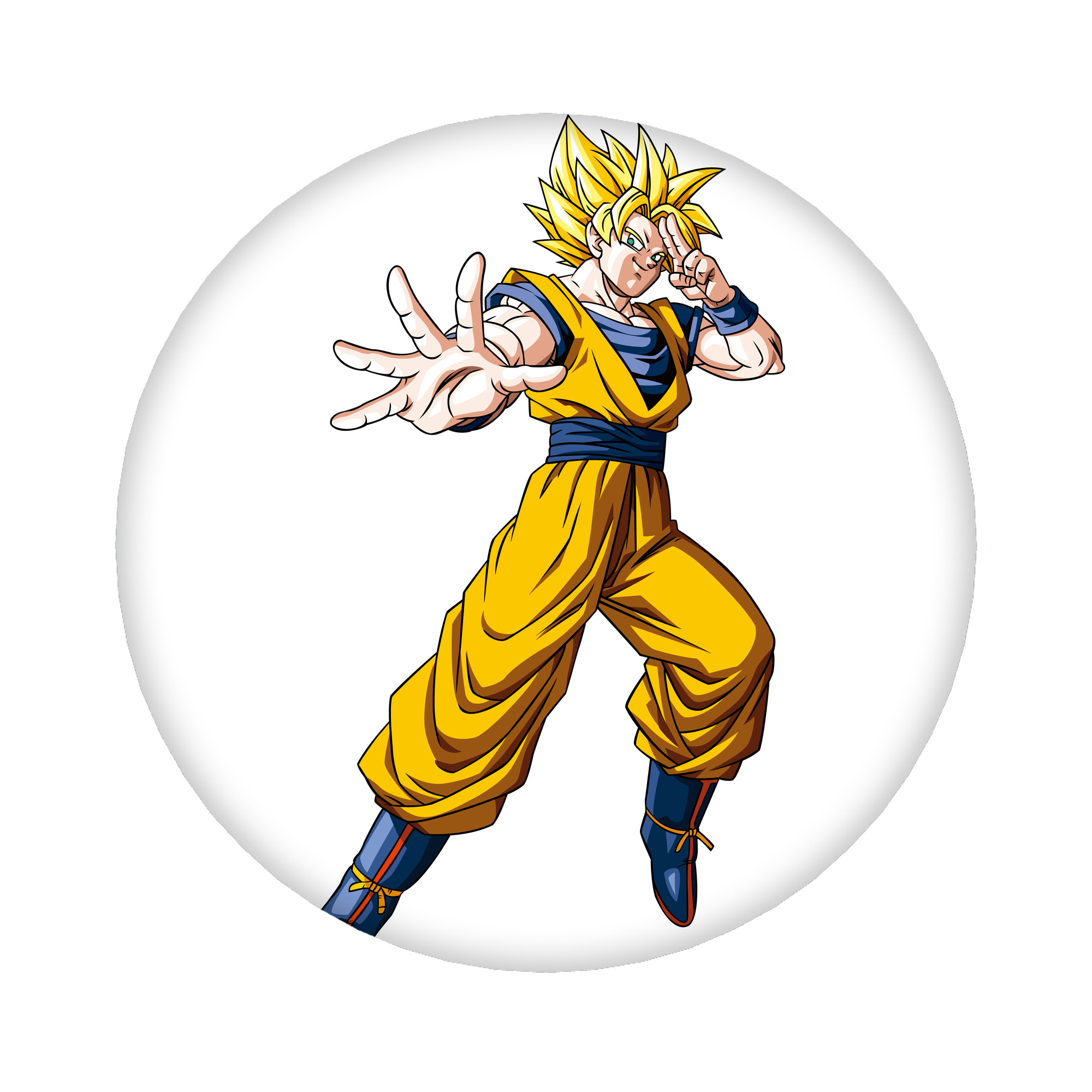 （画像用） ドラゴンボール 孫悟空（そん ごくう）Son Goku カカロット DRAGON BALL Kakarotto 6cm 缶バッジ 複数セット