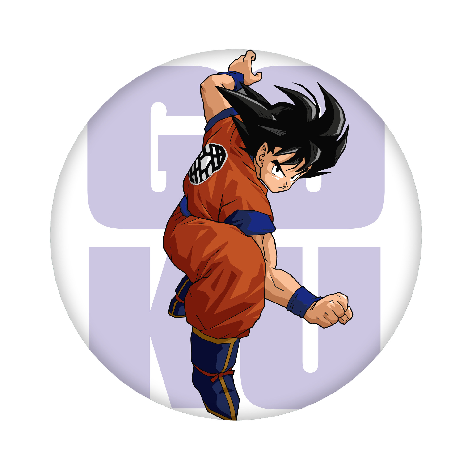 （画像用） ドラゴンボール 孫悟空（そん ごくう）Son Goku カカロット DRAGON BALL Kakarotto 6cm 缶バッジ 複数セット