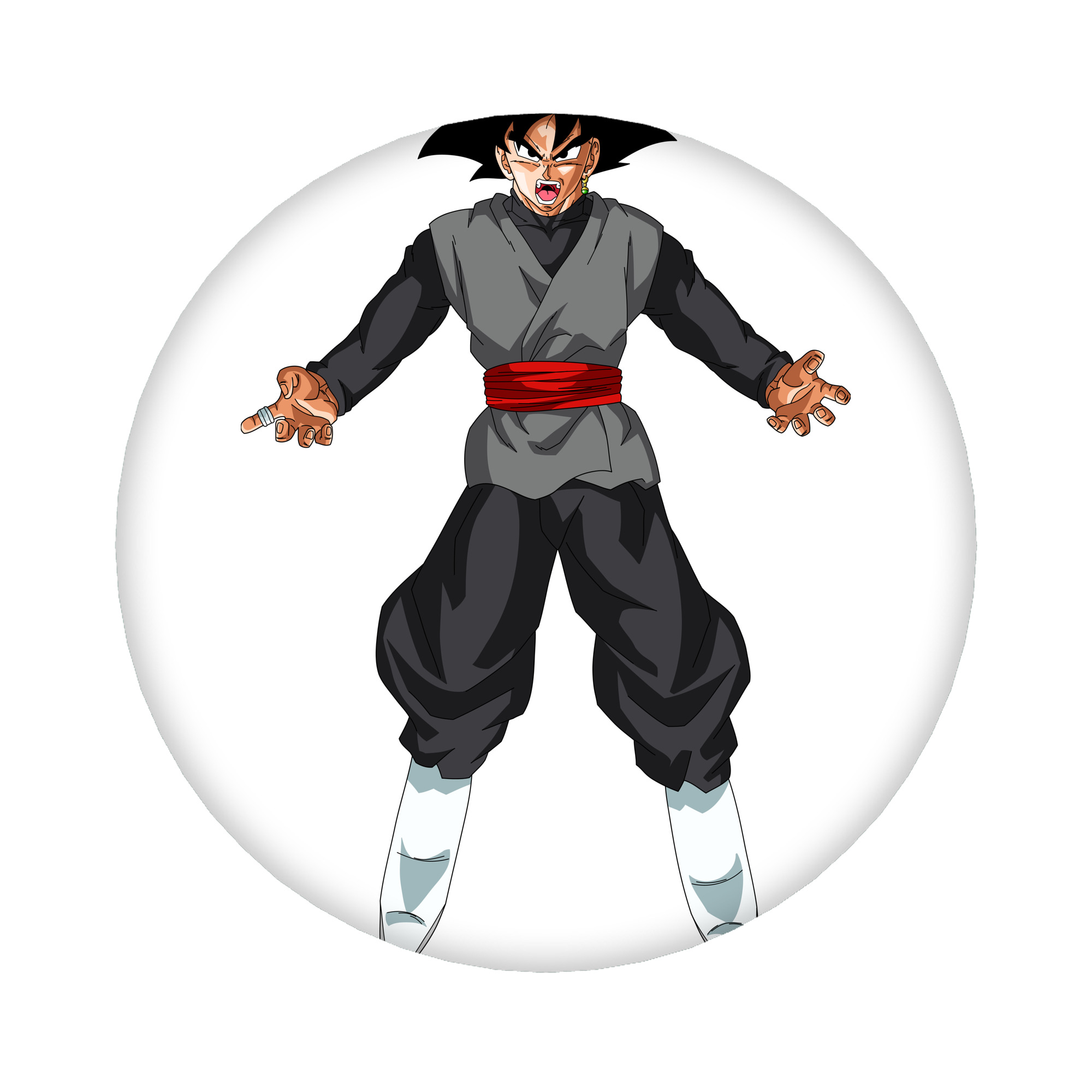 （画像用） ドラゴンボール ベジータ四世（Bejīta Yonsei）DRAGON BALL Vegeta IV 6cm 缶バッジ 複数セット