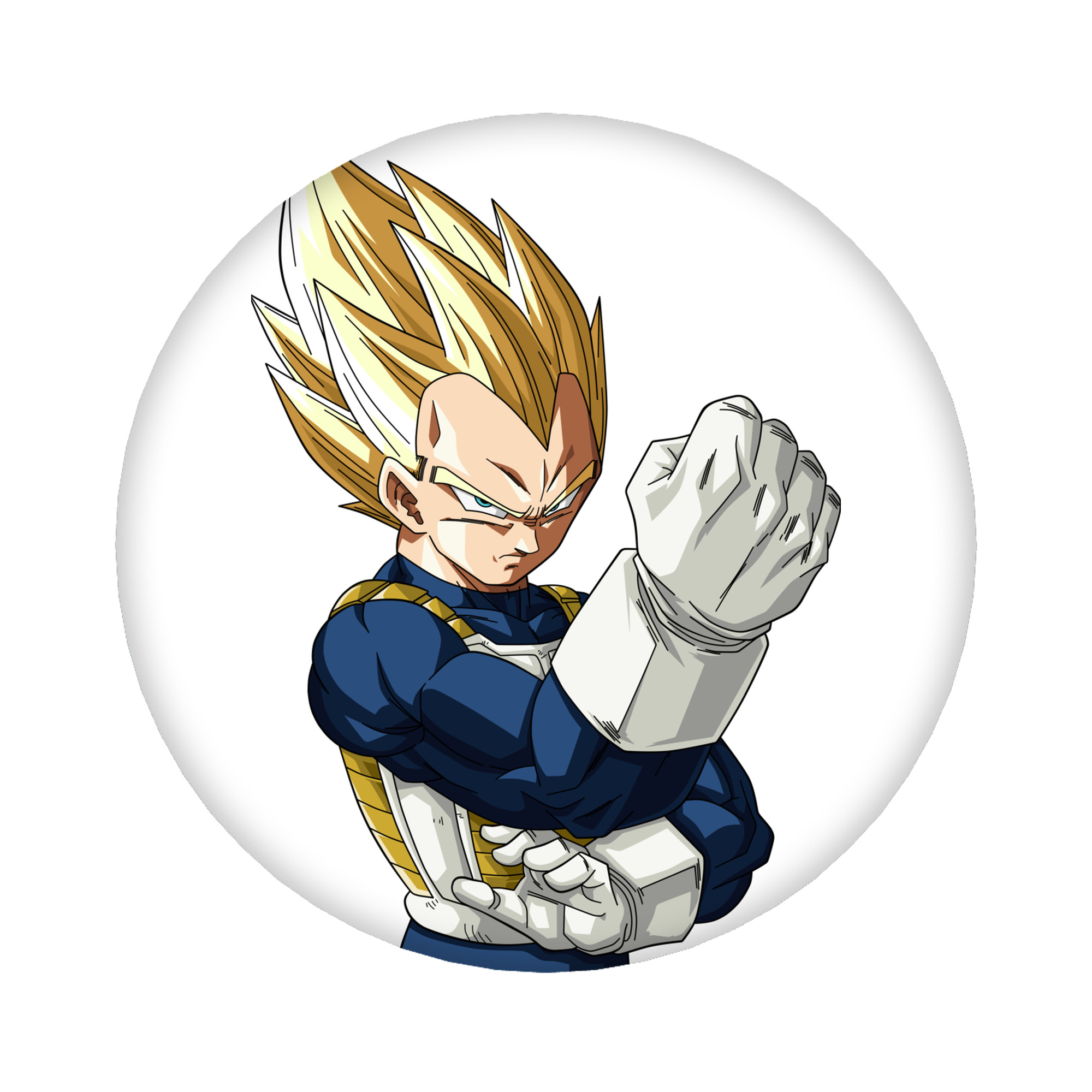 （画像用） ドラゴンボール ベジータ四世（Bejīta Yonsei）DRAGON BALL Vegeta IV 6cm 缶バッジ 複数セット