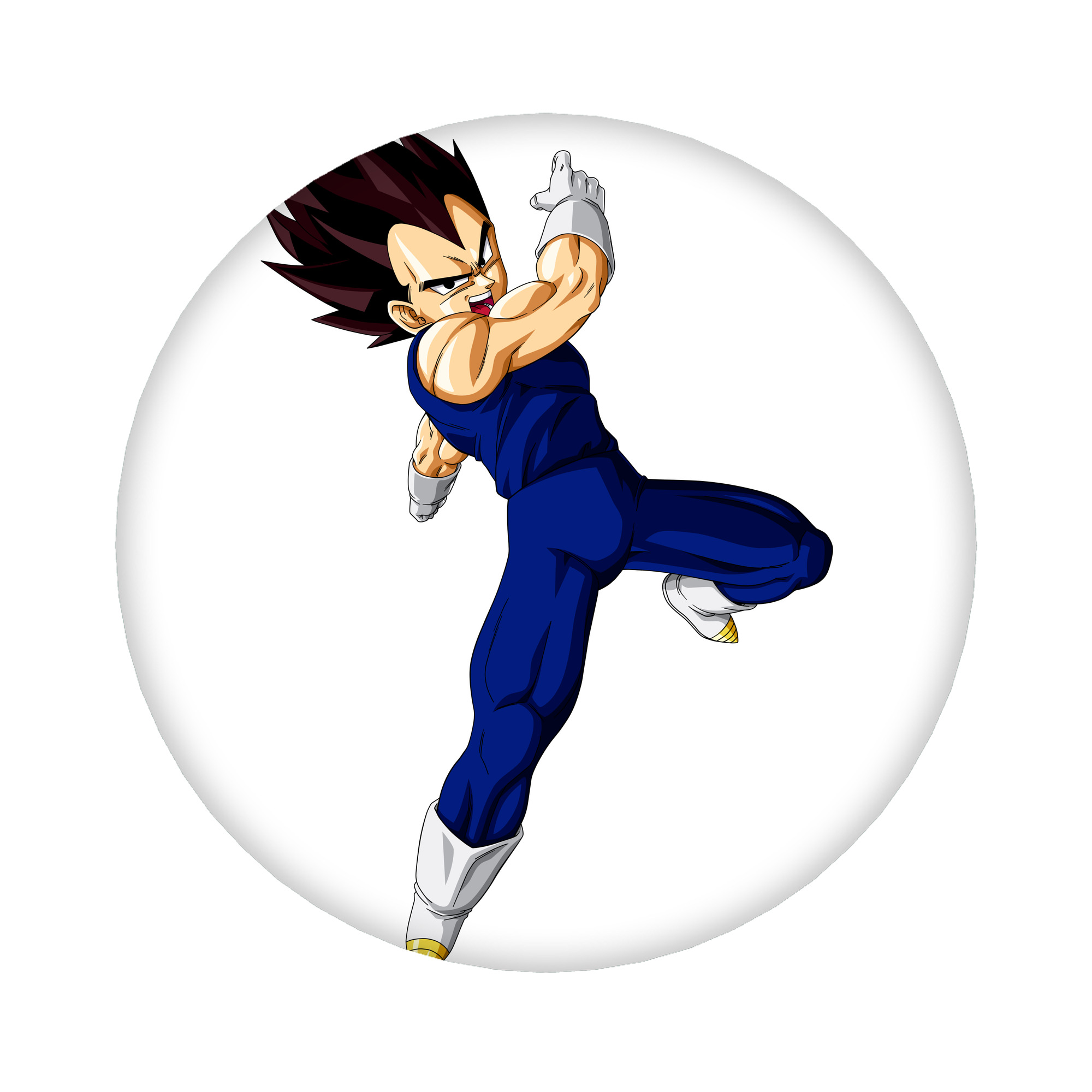 （画像用） ドラゴンボール ベジータ四世（Bejīta Yonsei）DRAGON BALL Vegeta IV 6cm 缶バッジ 複数セット