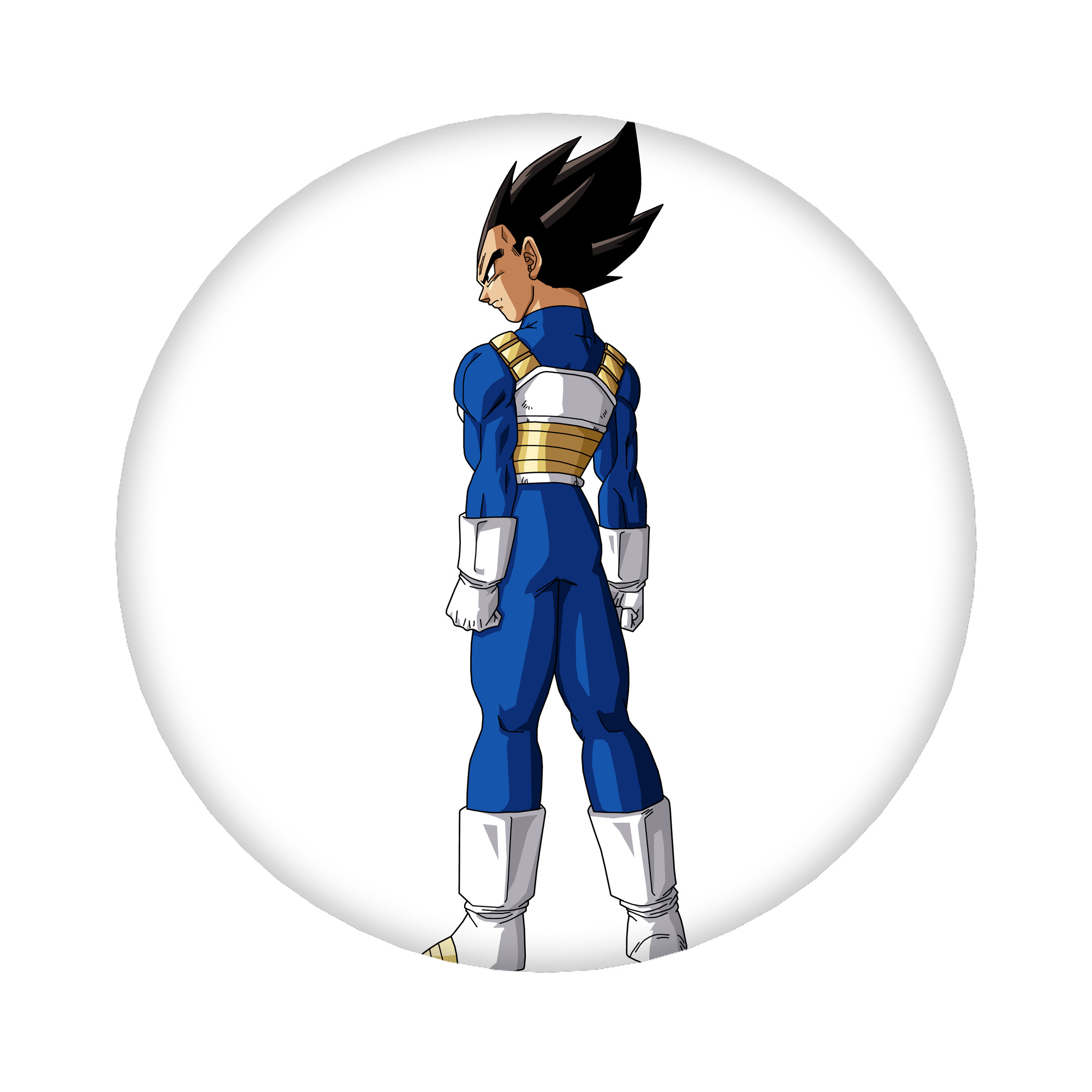（画像用） ドラゴンボール ベジータ四世（Bejīta Yonsei）DRAGON BALL Vegeta IV 6cm 缶バッジ 複数セット