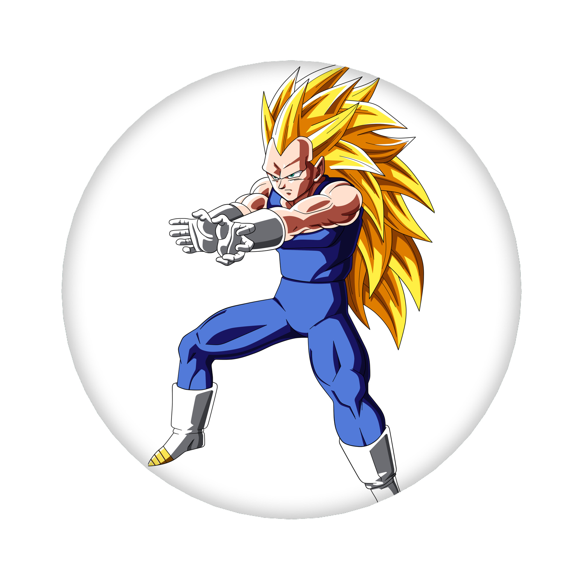 （画像用） ドラゴンボール ベジータ四世（Bejīta Yonsei）DRAGON BALL Vegeta IV 6cm 缶バッジ 複数セット