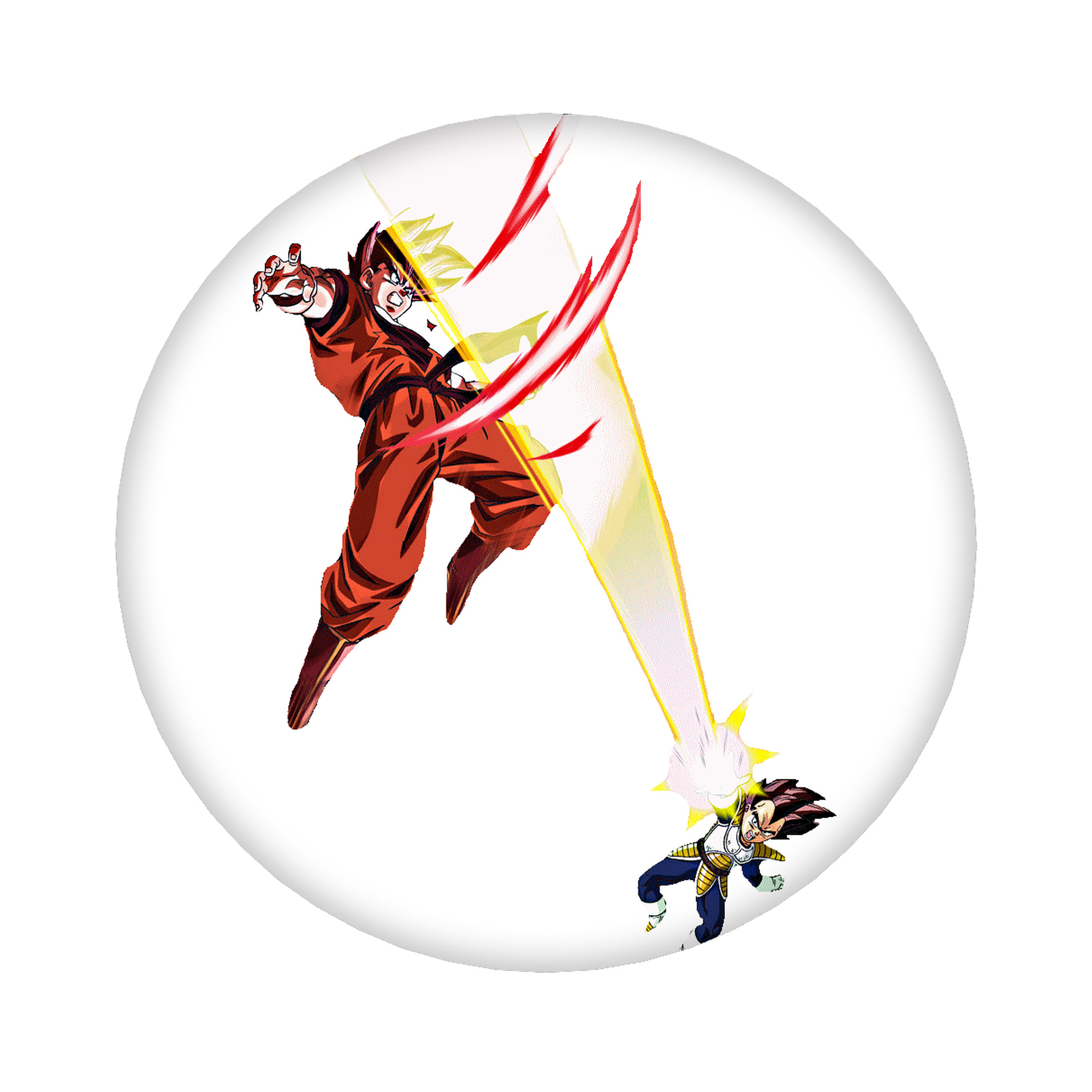 （画像用） ドラゴンボール ベジータ四世（Bejīta Yonsei）DRAGON BALL Vegeta IV 6cm 缶バッジ 複数セット