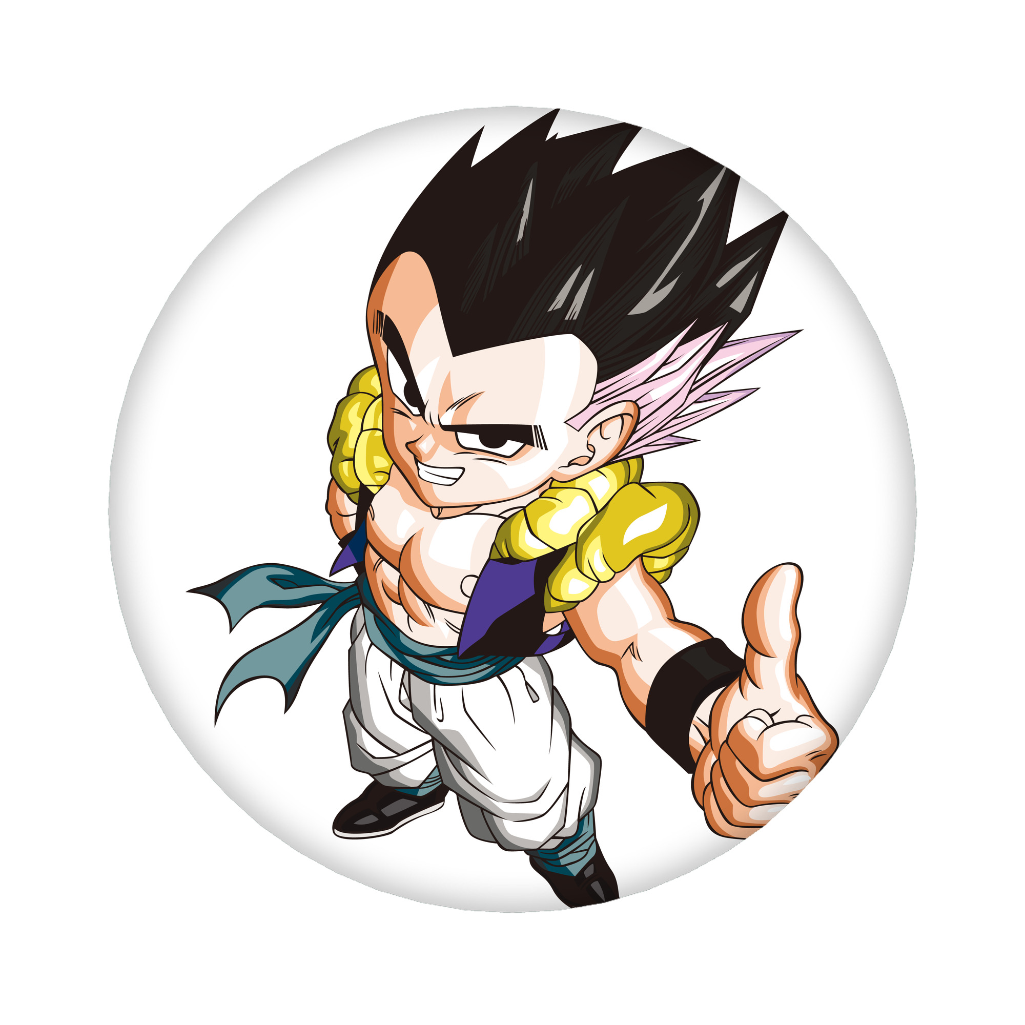 （画像用） ドラゴンボール ベジータ四世（Bejīta Yonsei）DRAGON BALL Vegeta IV 6cm 缶バッジ 複数セット