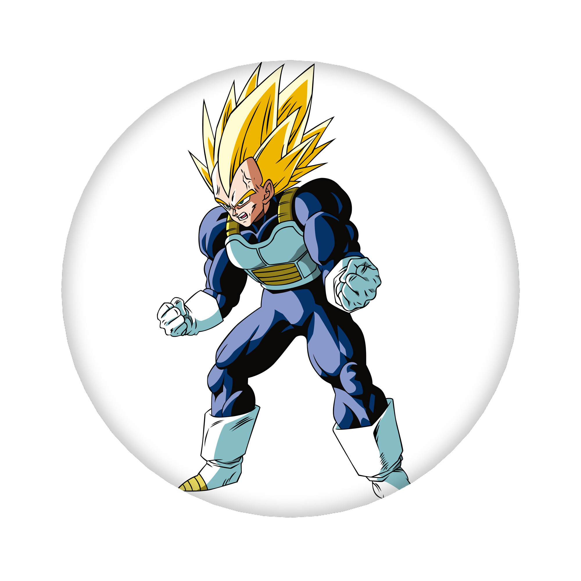 （画像用） ドラゴンボール ベジータ四世（Bejīta Yonsei）DRAGON BALL Vegeta IV 6cm 缶バッジ 複数セット