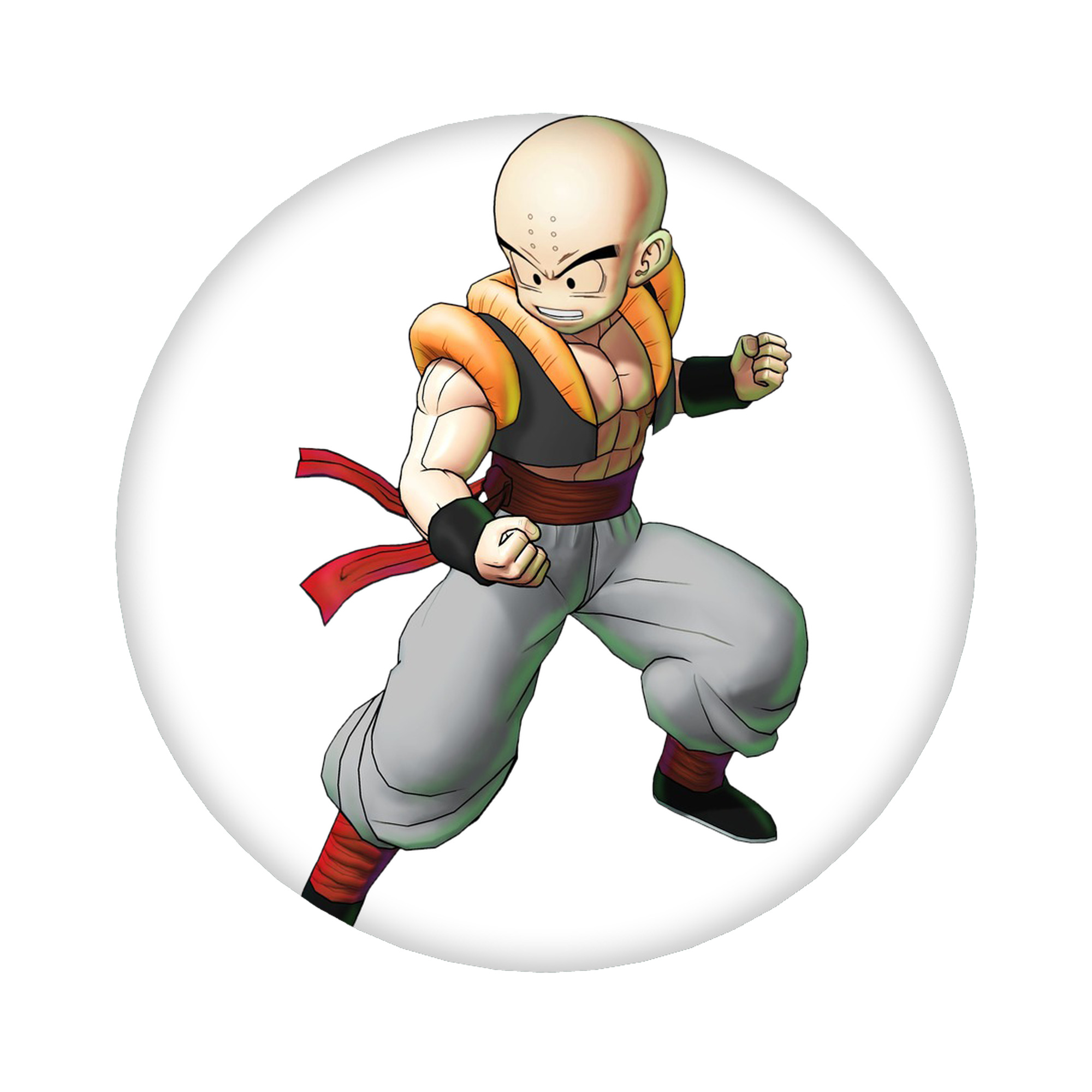 （画像用） ドラゴンボール クリリン DRAGON BALL krillin 6cm 缶バッジ 複数セット