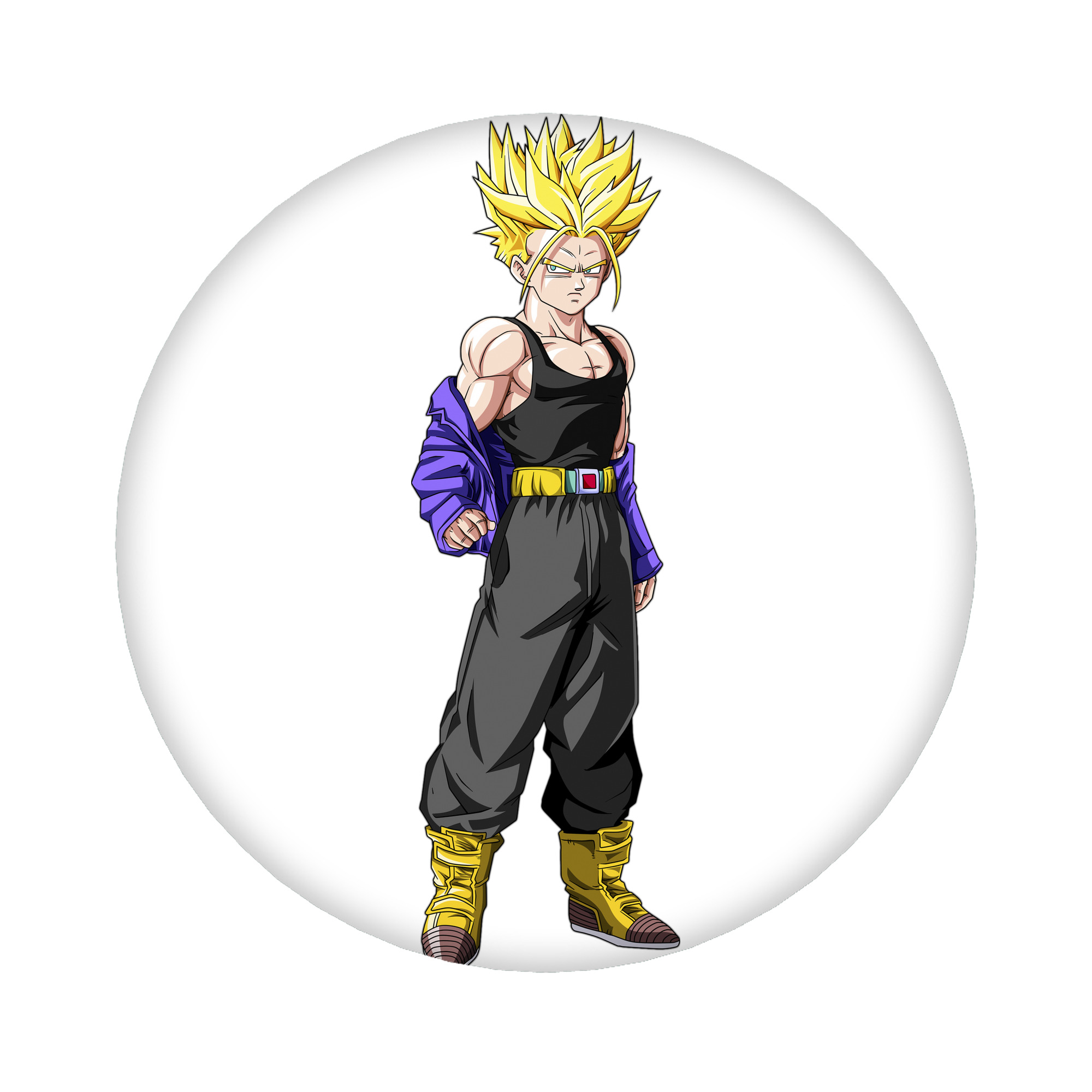 （画像用） ドラゴンボール トランクス（Torankusu）DRAGON BALL Trunks 6cm 缶バッジ 複数セット