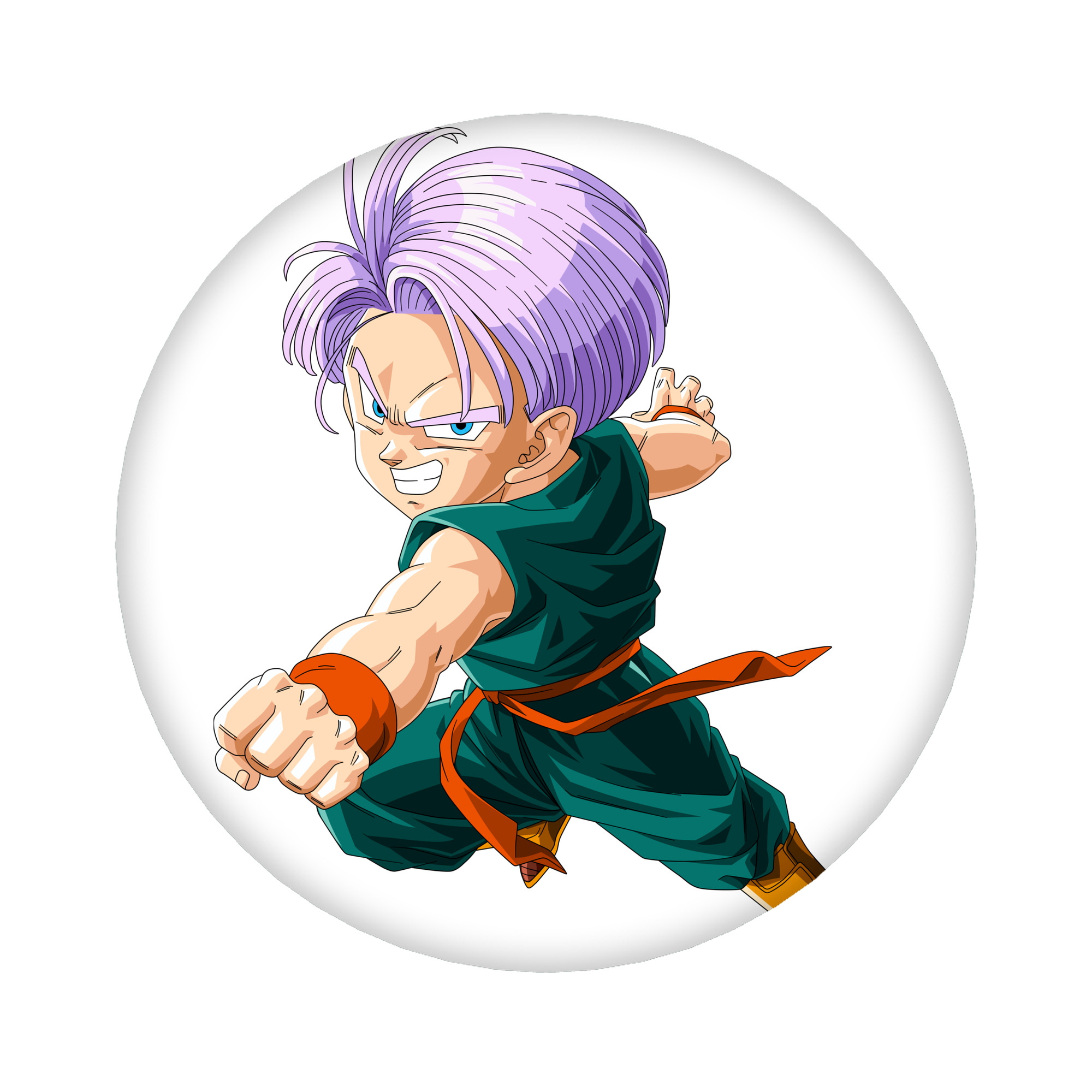 （画像用） ドラゴンボール トランクス（Torankusu）DRAGON BALL Trunks 6cm 缶バッジ 複数セット