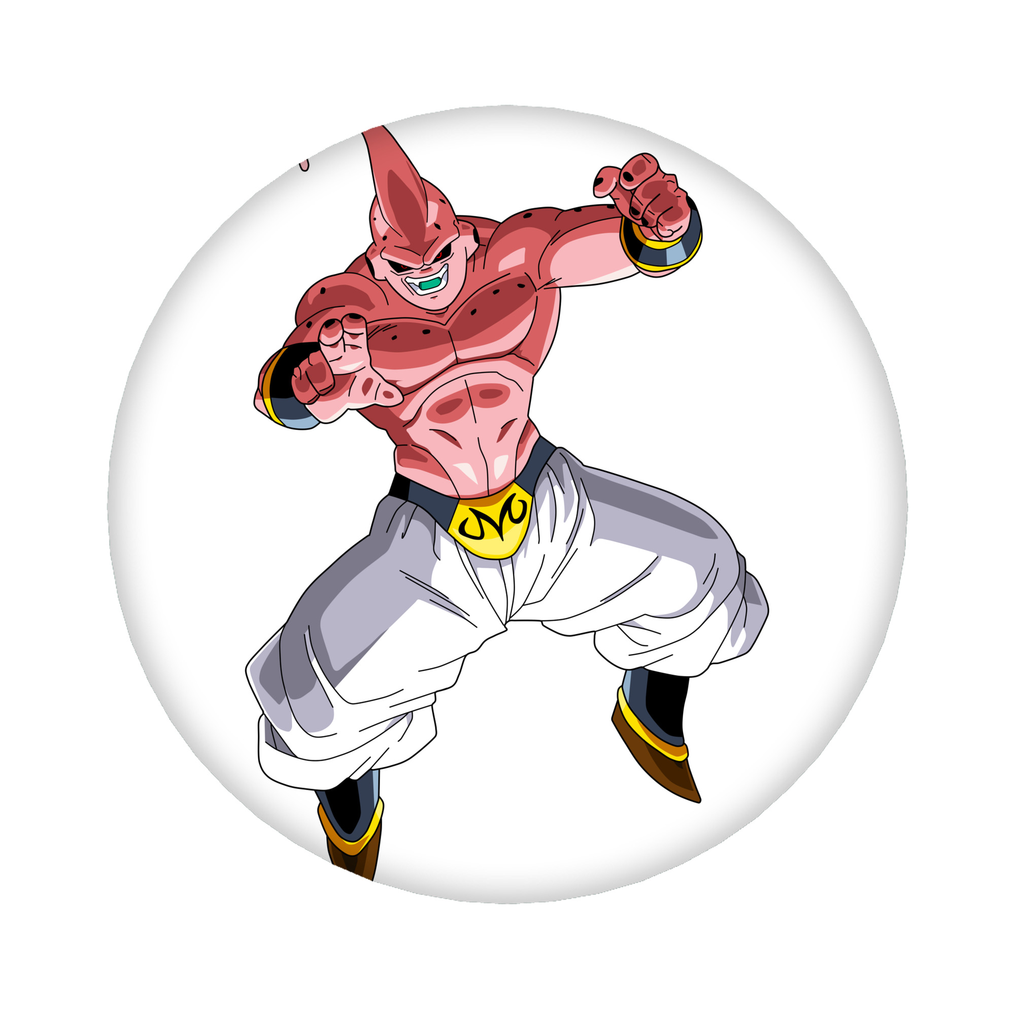 （画像用） ドラゴンボール 魔人ブウ DRAGON BALL Majin Buu 6cm 缶バッジ 複数セット