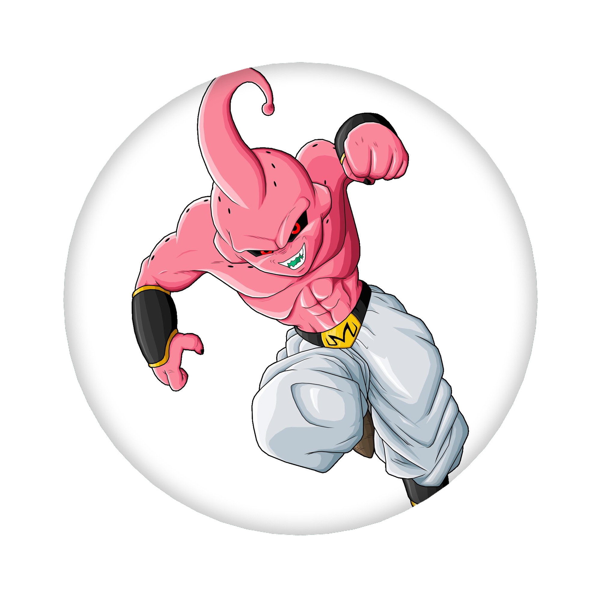 （画像用） ドラゴンボール 魔人ブウ DRAGON BALL Majin Buu 6cm 缶バッジ 複数セット