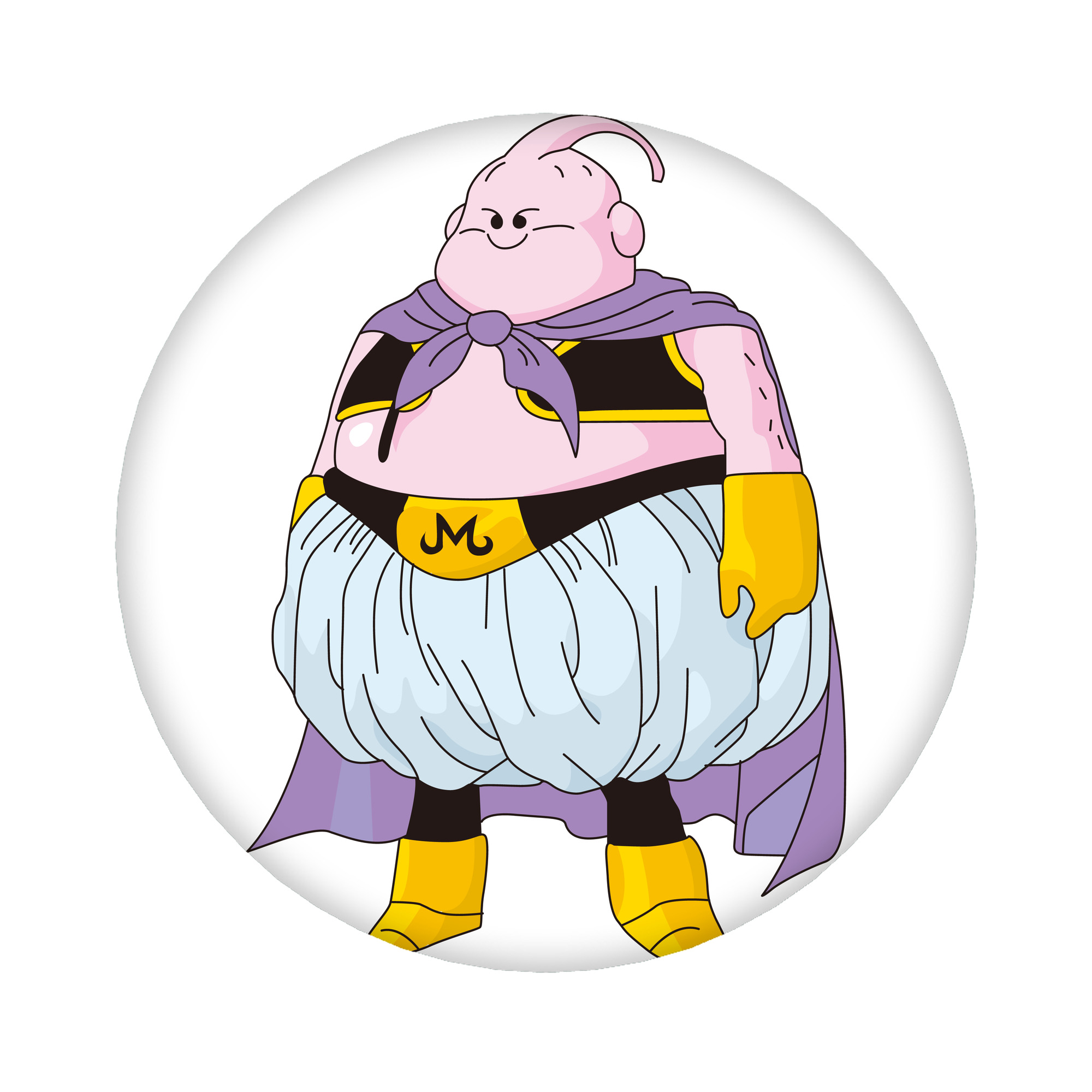 （画像用） ドラゴンボール 魔人ブウ DRAGON BALL Majin Buu 6cm 缶バッジ 複数セット