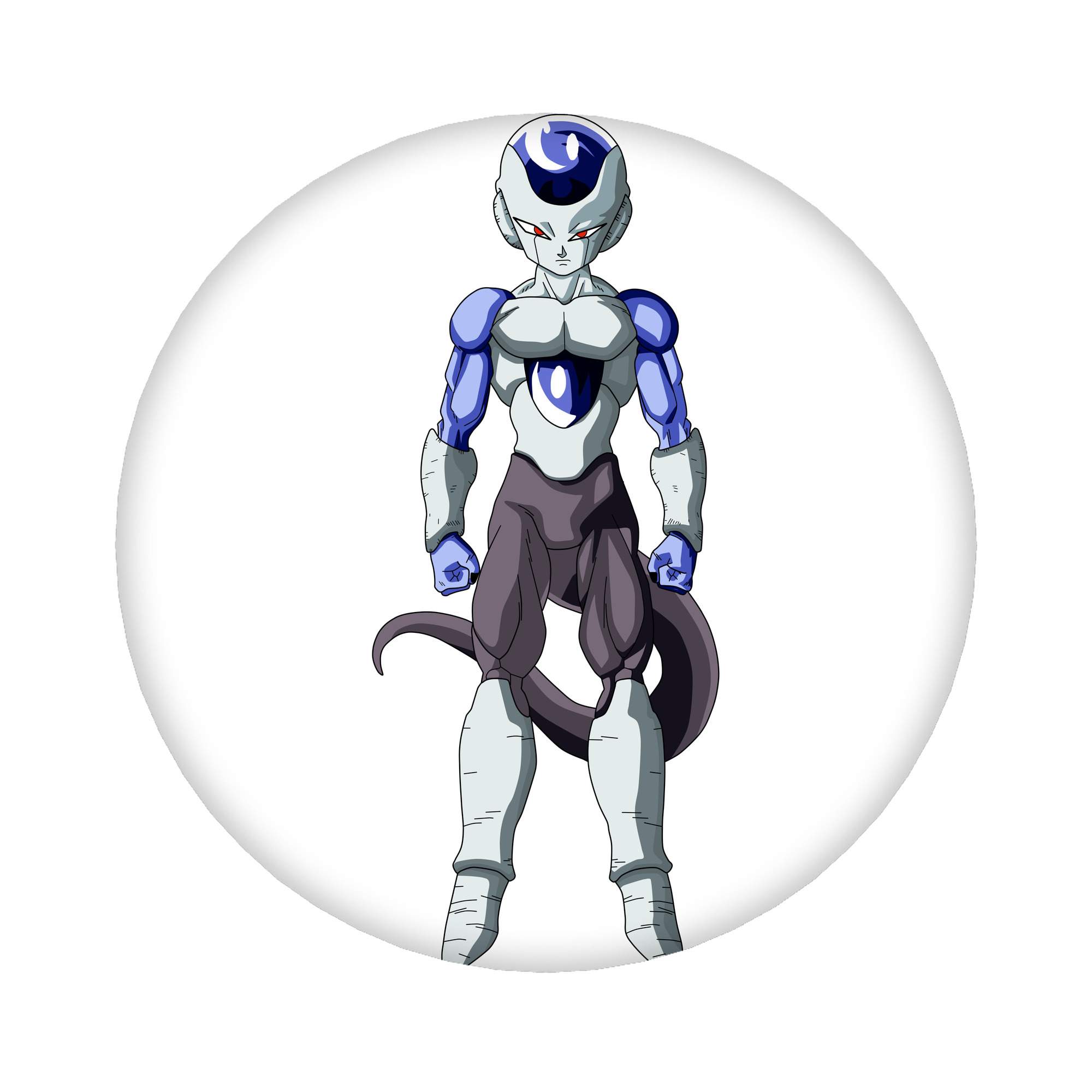 （画像用） ドラゴンボール フリーザ DRAGON BALL Frieza 6cm 缶バッジ 複数セット