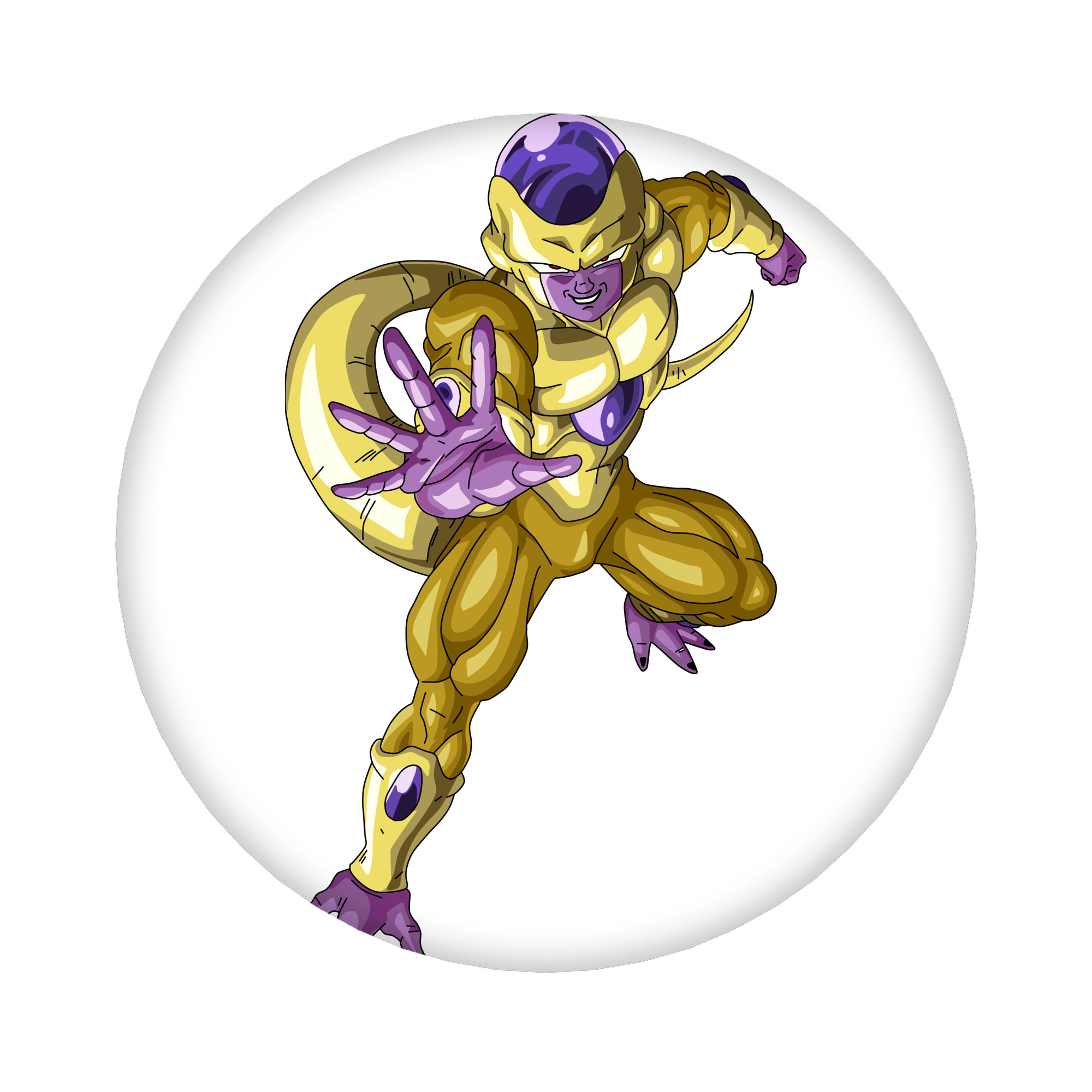 （画像用） ドラゴンボール フリーザ DRAGON BALL Frieza 6cm 缶バッジ 複数セット