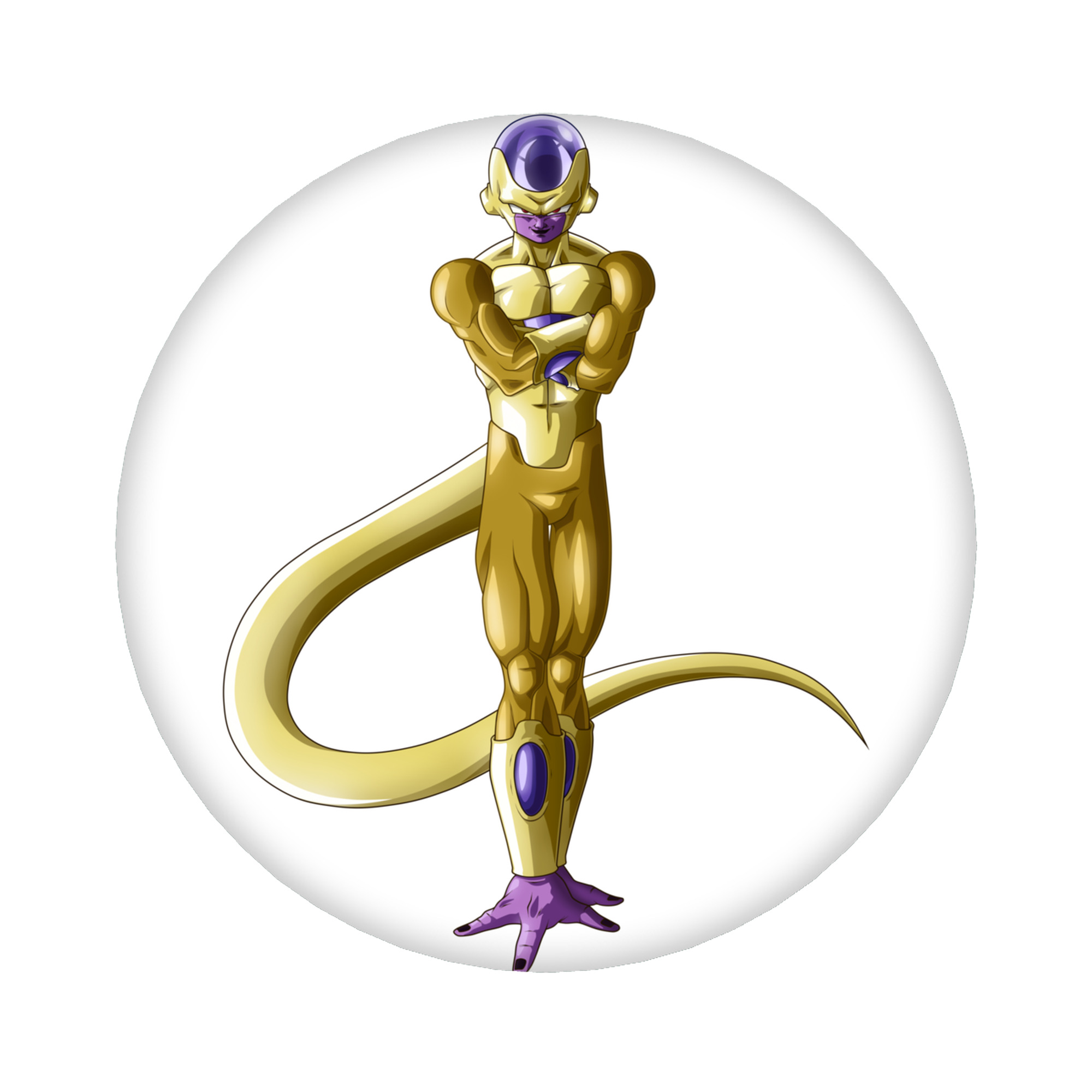 （画像用） ドラゴンボール フリーザ DRAGON BALL Frieza 6cm 缶バッジ 複数セット