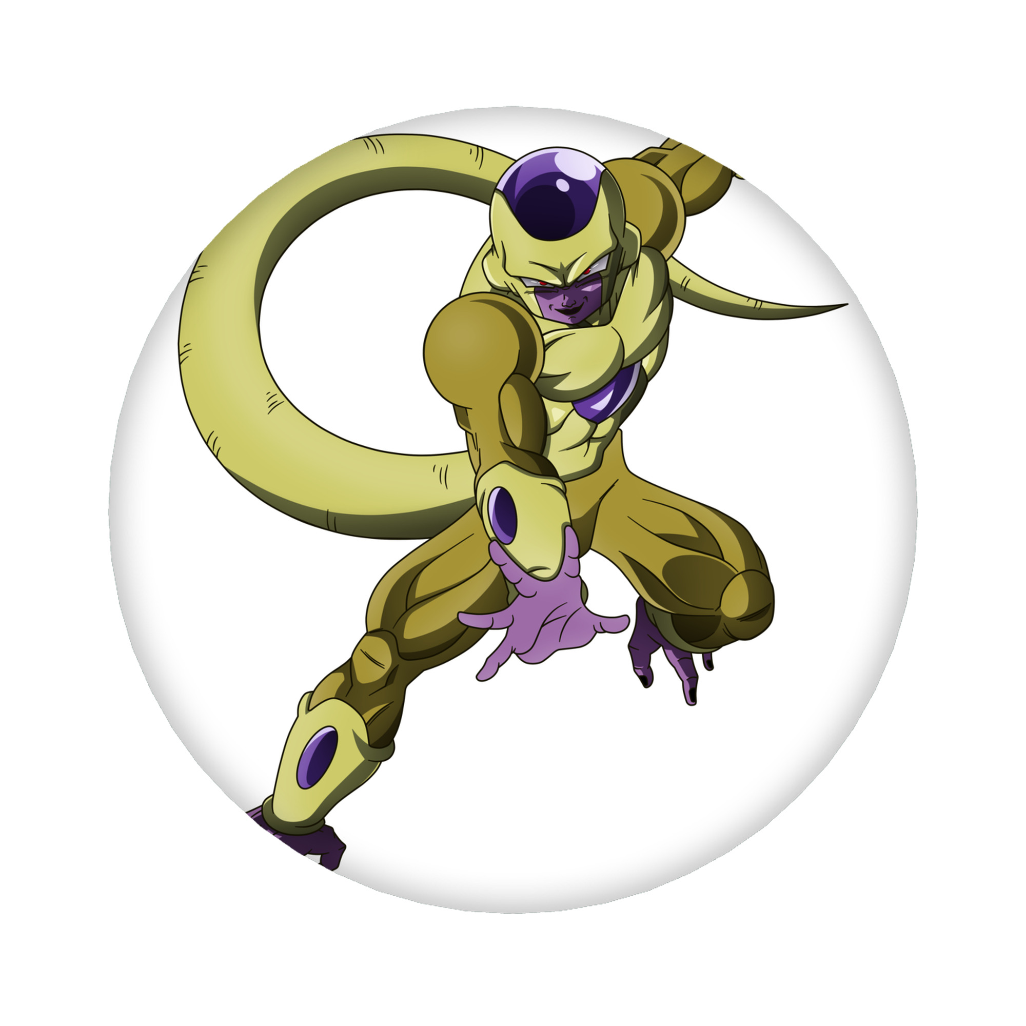 （画像用） ドラゴンボール フリーザ DRAGON BALL Frieza 6cm 缶バッジ 複数セット