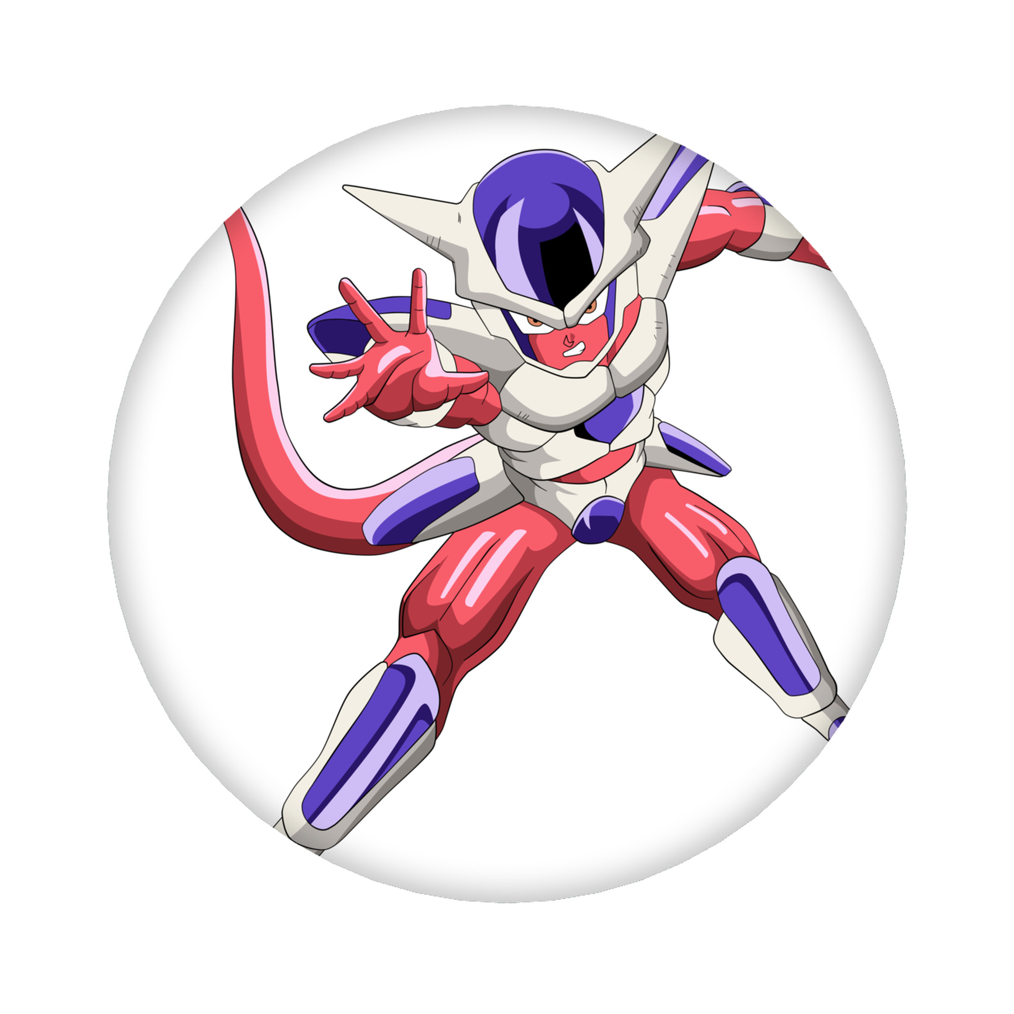 （画像用） ドラゴンボール フリーザ DRAGON BALL Frieza 6cm 缶バッジ 複数セット