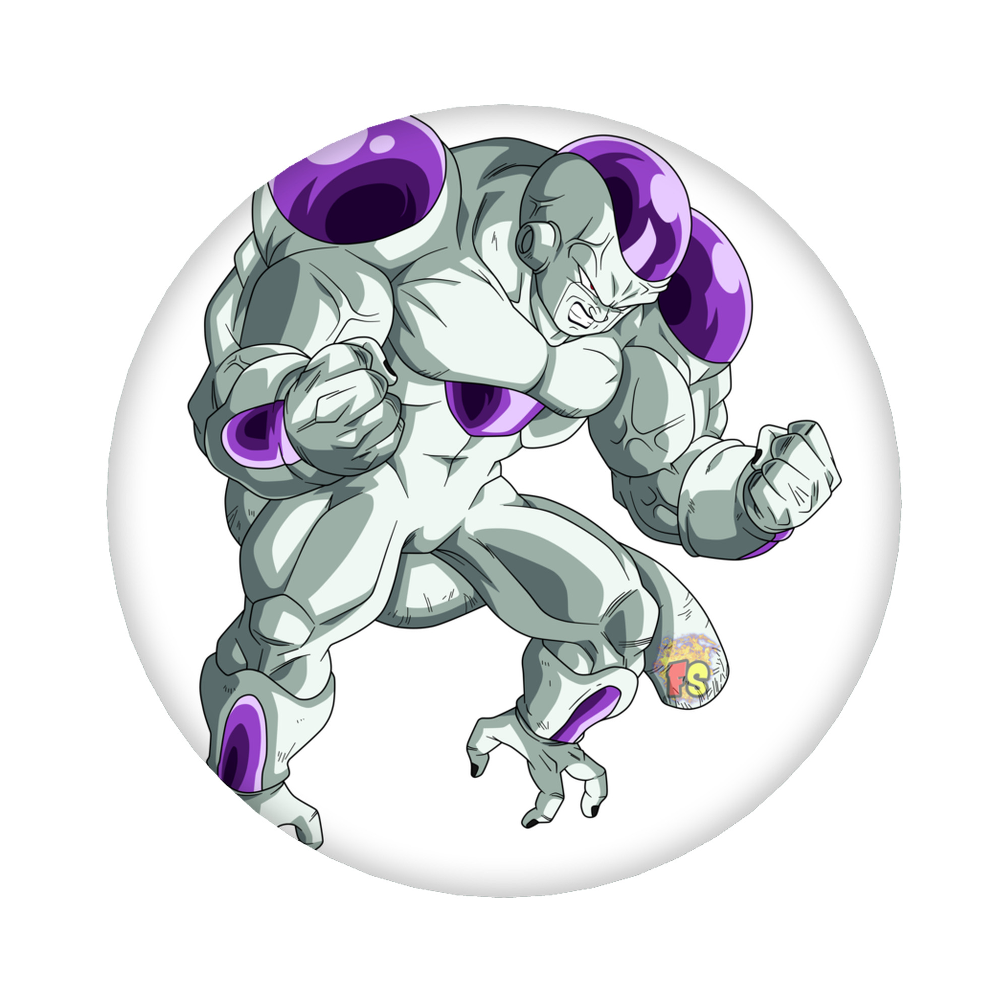 （画像用） ドラゴンボール フリーザ DRAGON BALL Frieza 6cm 缶バッジ 複数セット