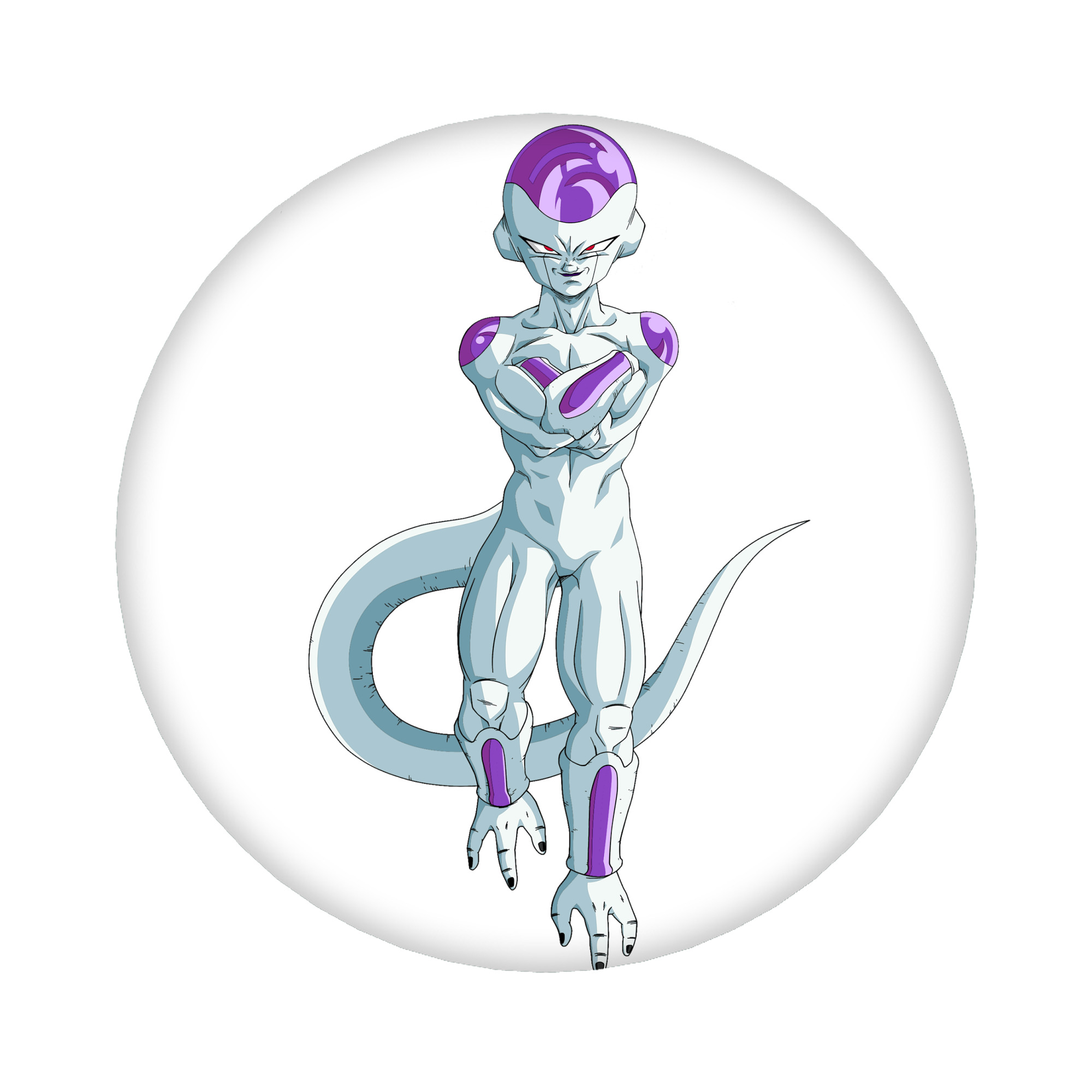 （画像用） ドラゴンボール フリーザ DRAGON BALL Frieza 6cm 缶バッジ 複数セット